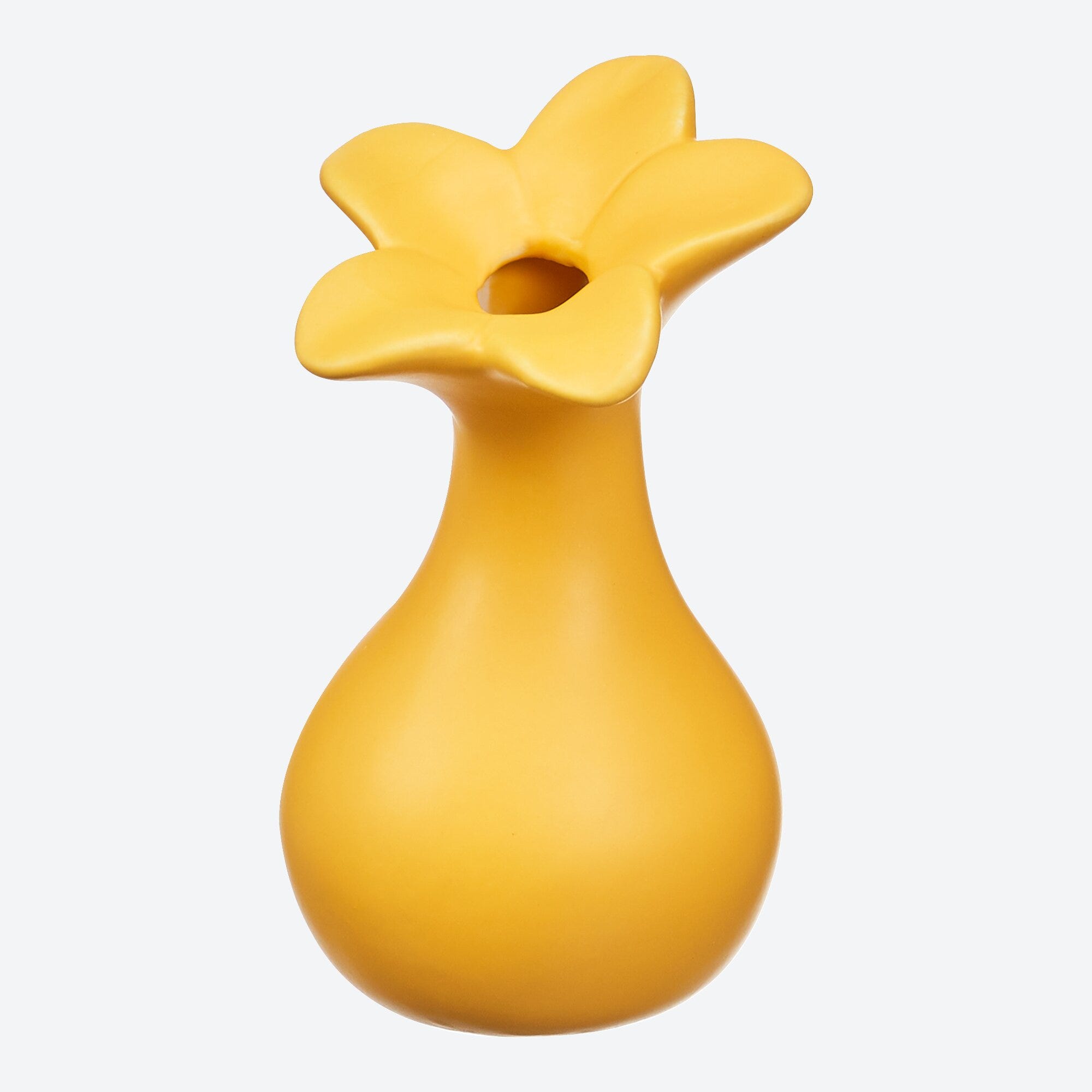Vase in Blumenform, ca. 9,8x9,5x16,8cm
