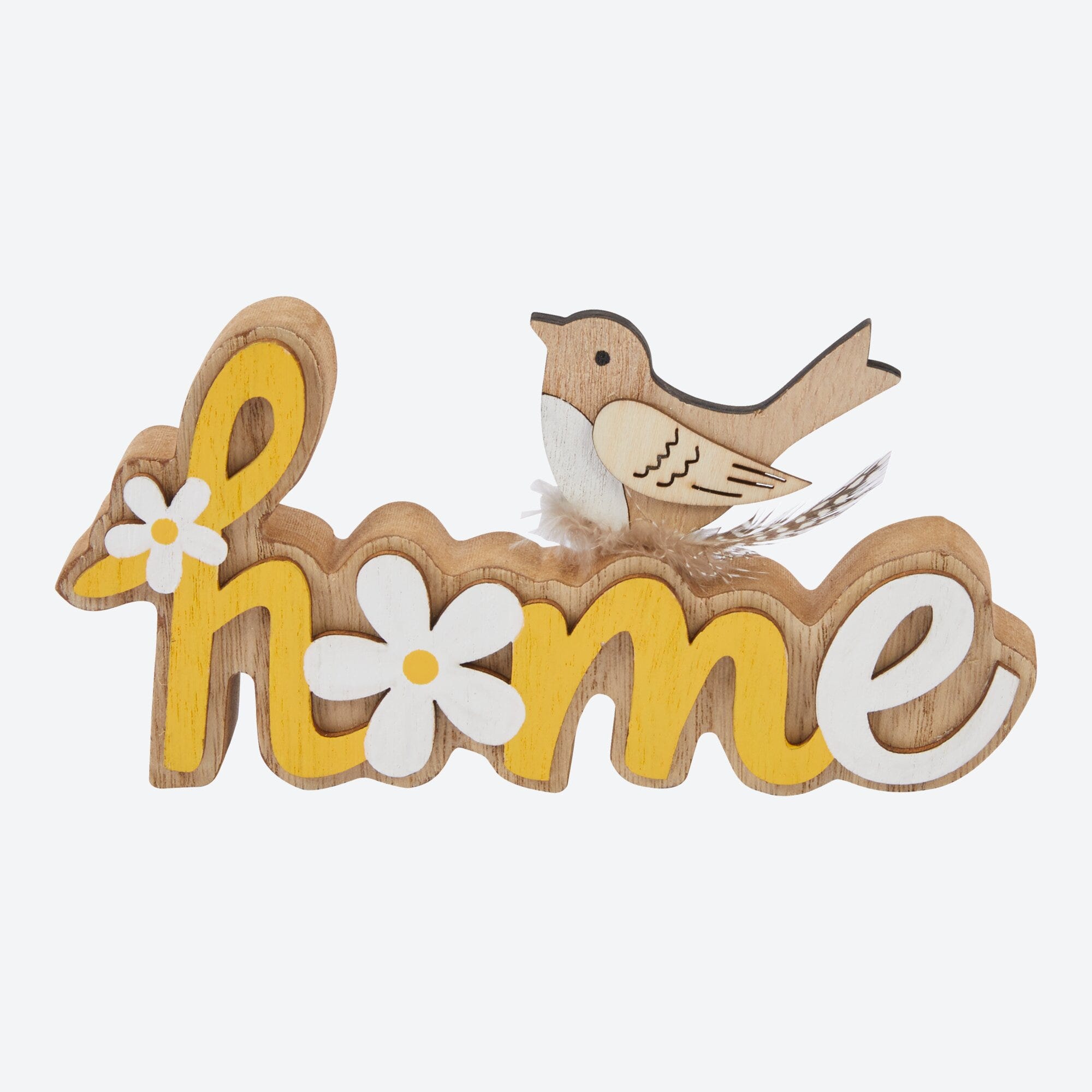 Holz-Schriftzug "Home", ca. 16x2x8cm