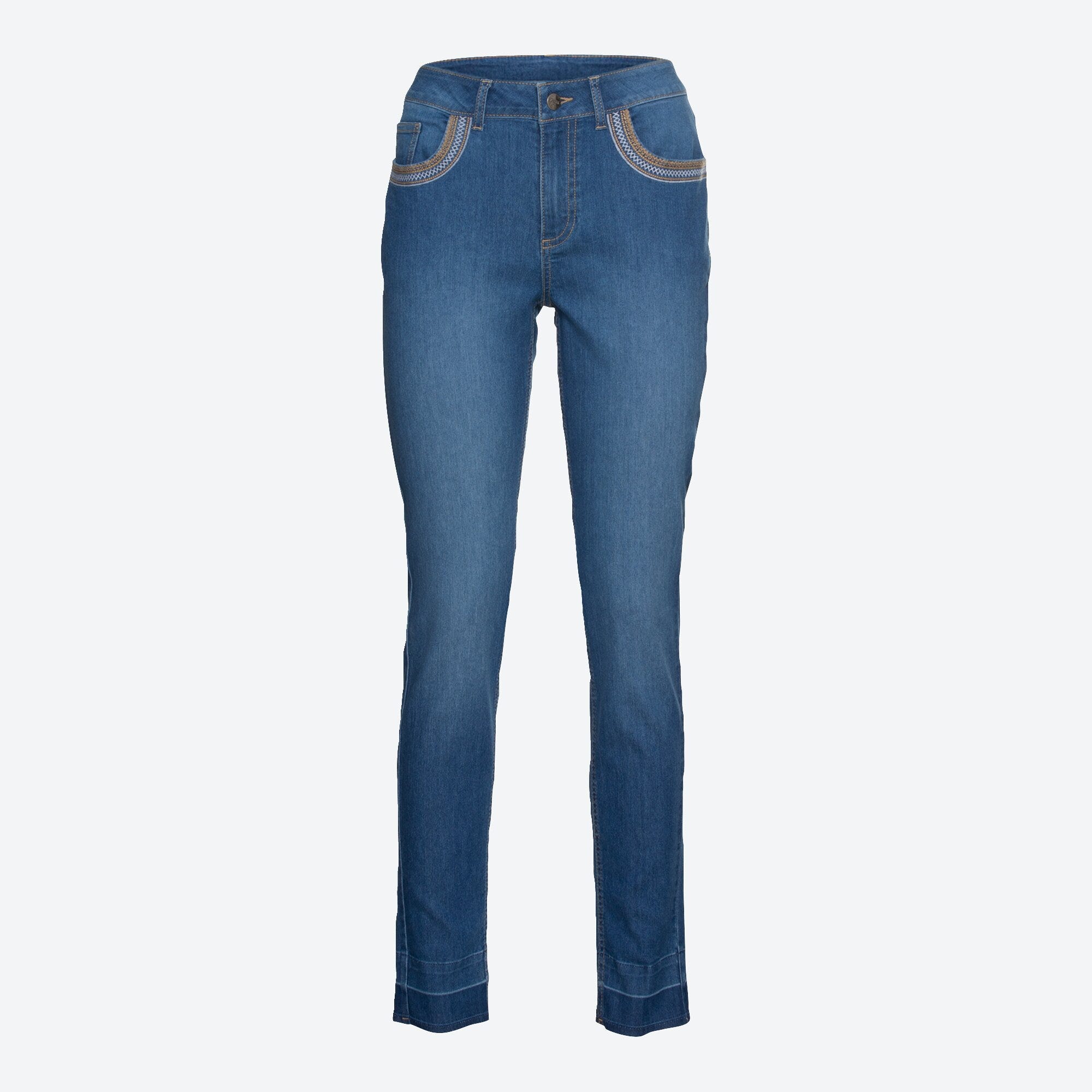 Damen-Jeans mit Stickerei