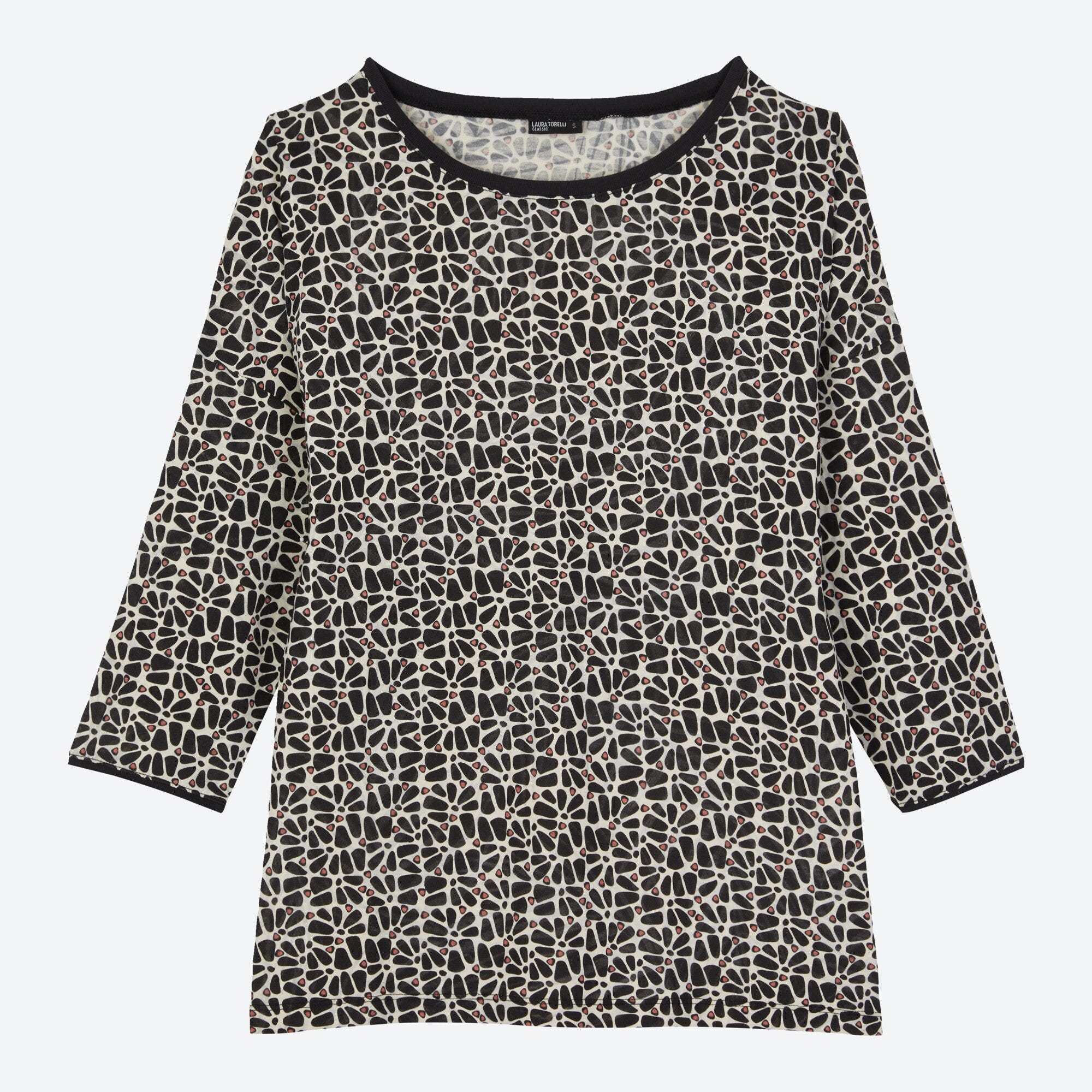 Damen-Shirt mit 3/4-Ärmeln