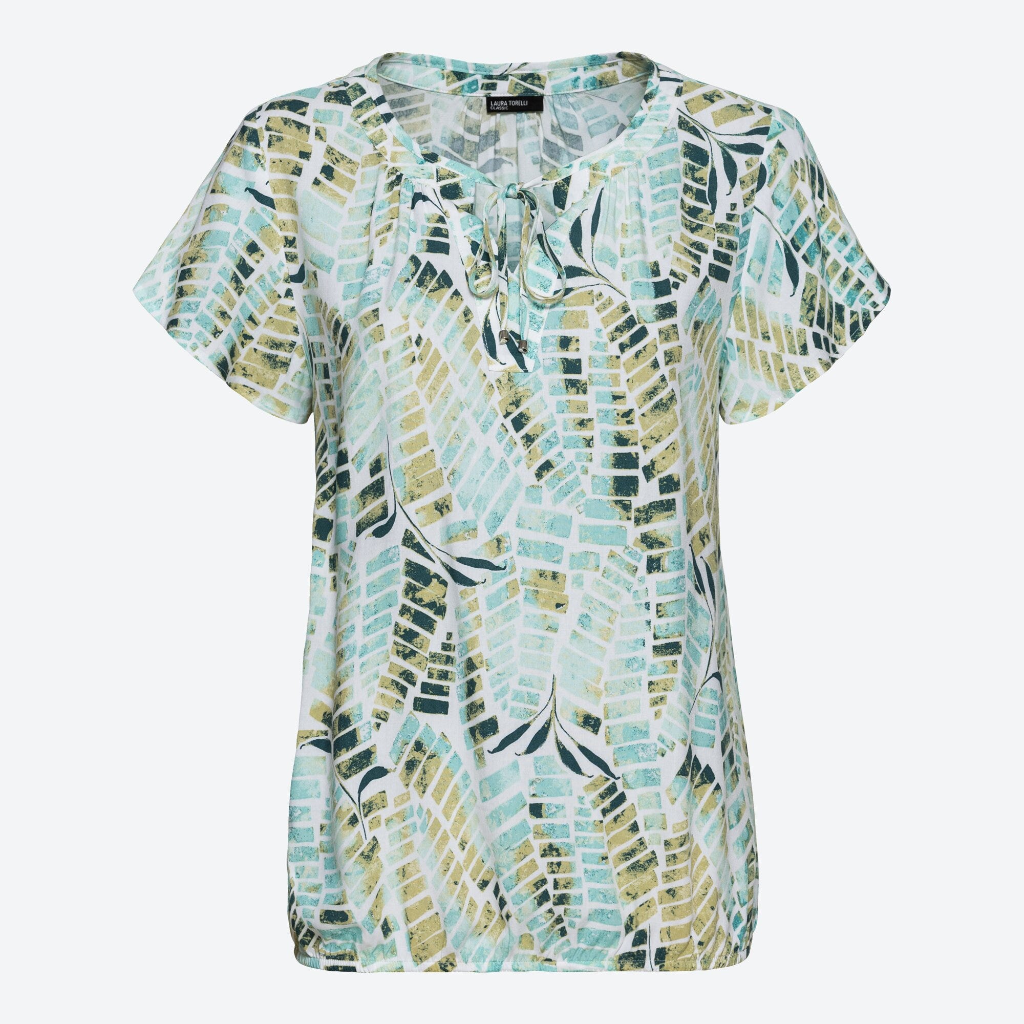 Damen-Bluse aus reiner Viskose