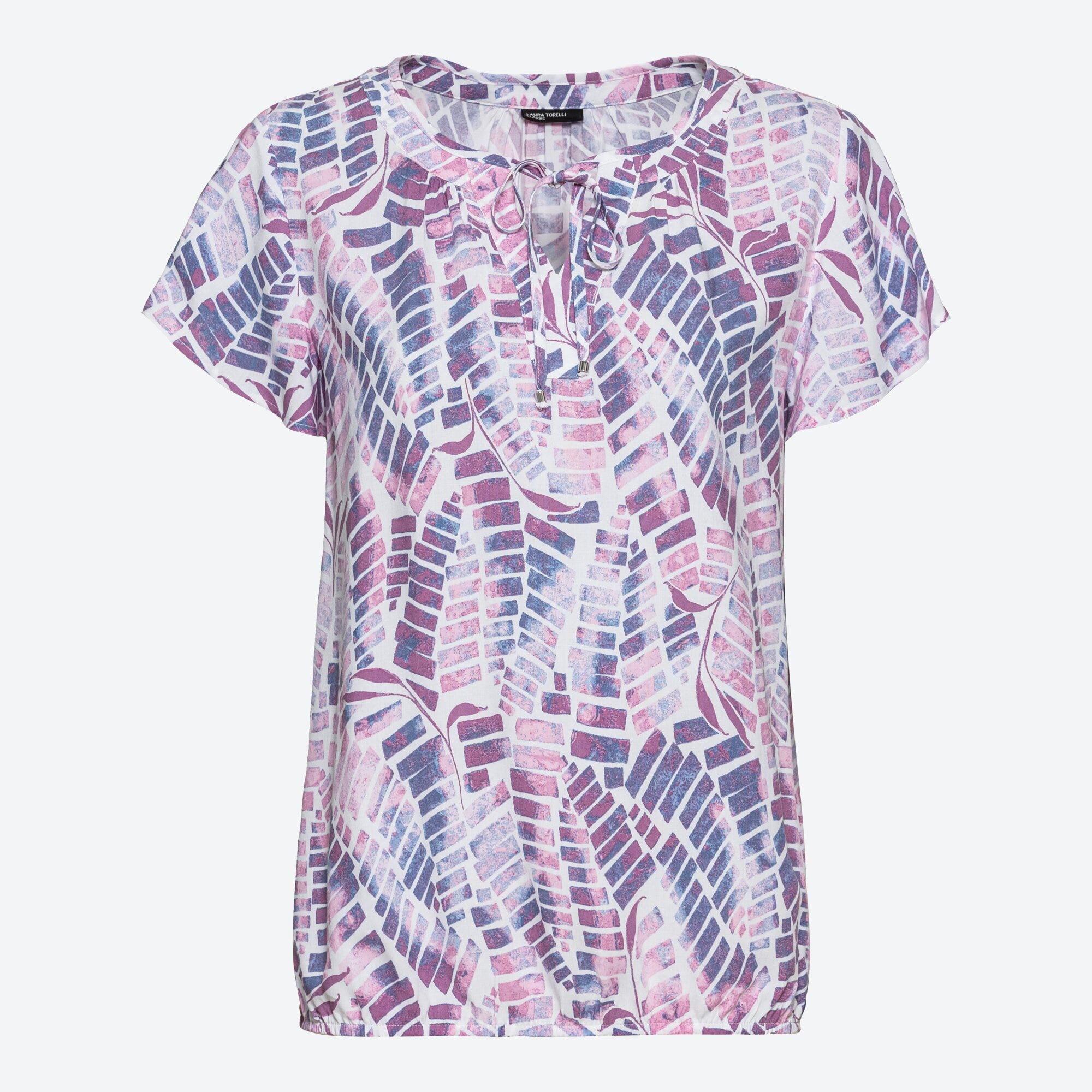 Damen-Bluse aus reiner Viskose