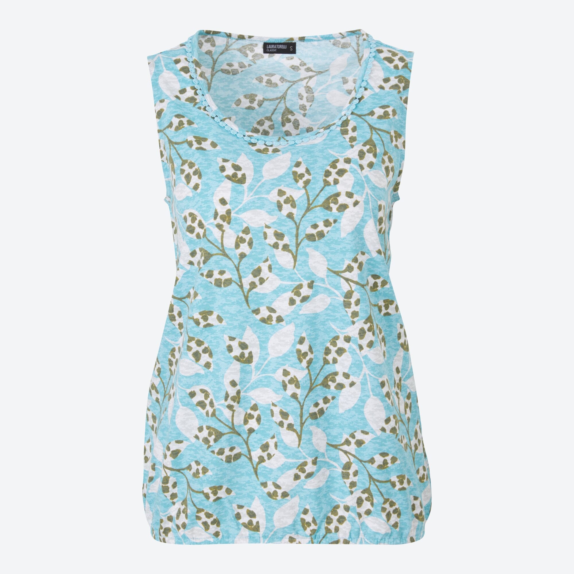 Damen-Top mit floralem Muster