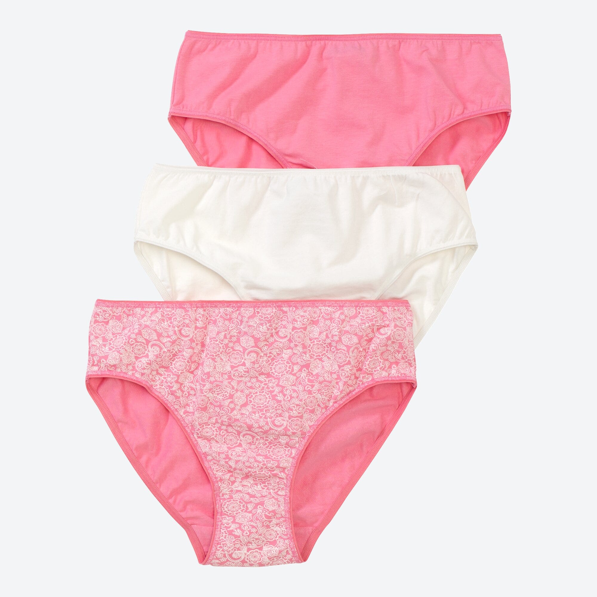 Damen-Rioslip mit Ornament-Muster, 3er-Pack