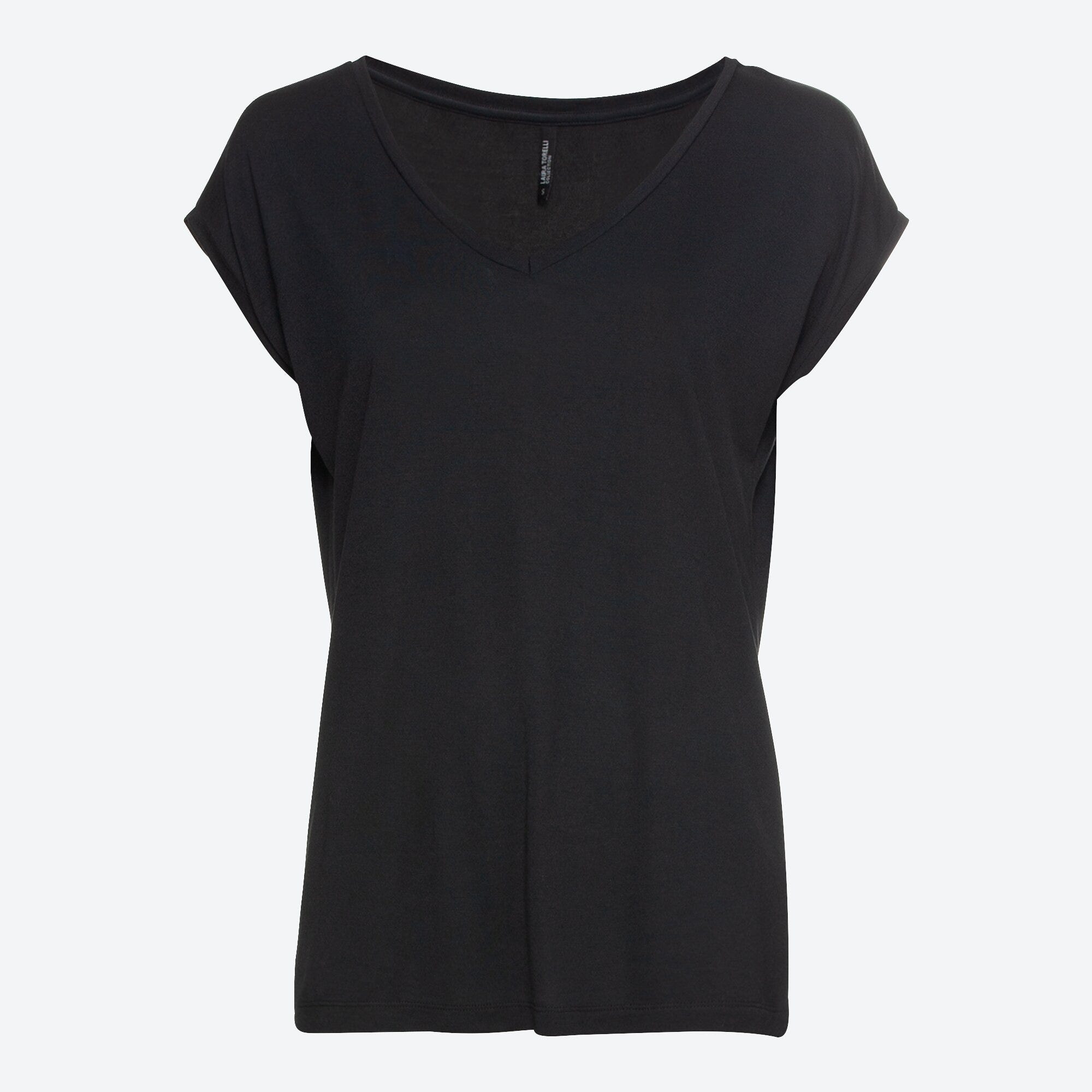 Damen-T-Shirt mit überschnittenen Ärmeln