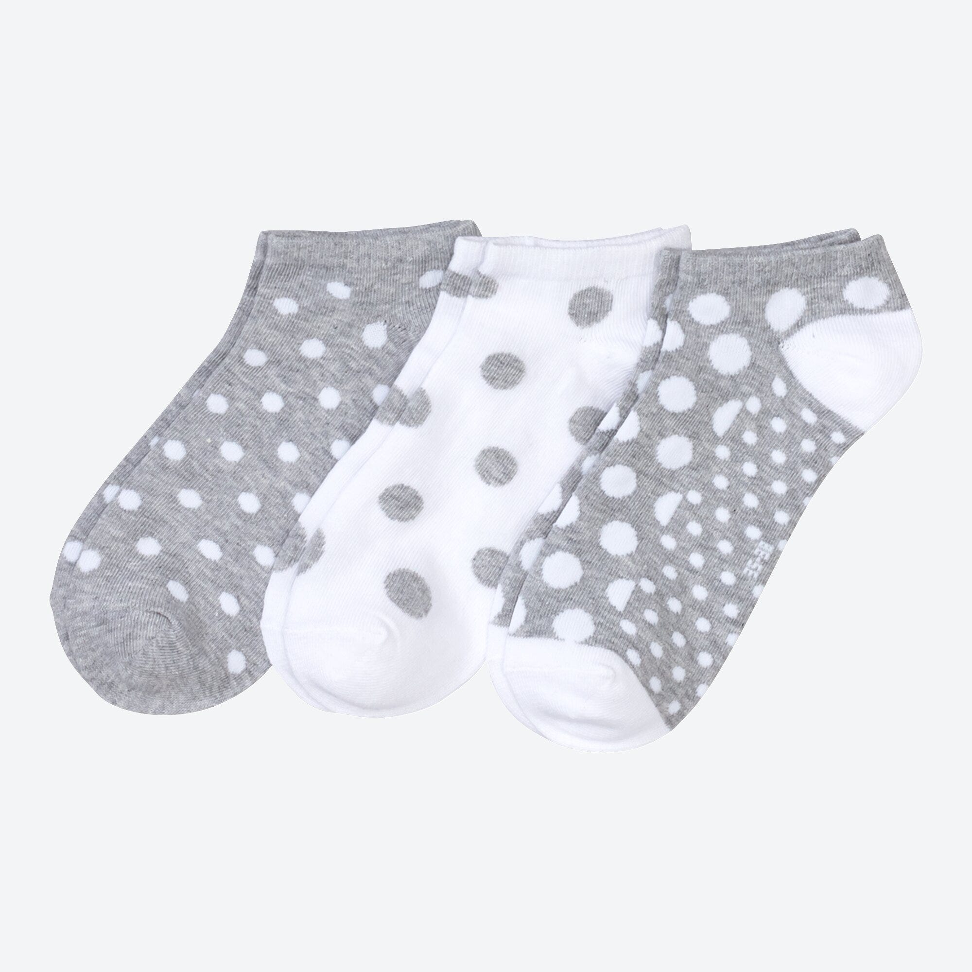 Damen-Sneaker-Socken, 3er-Pack