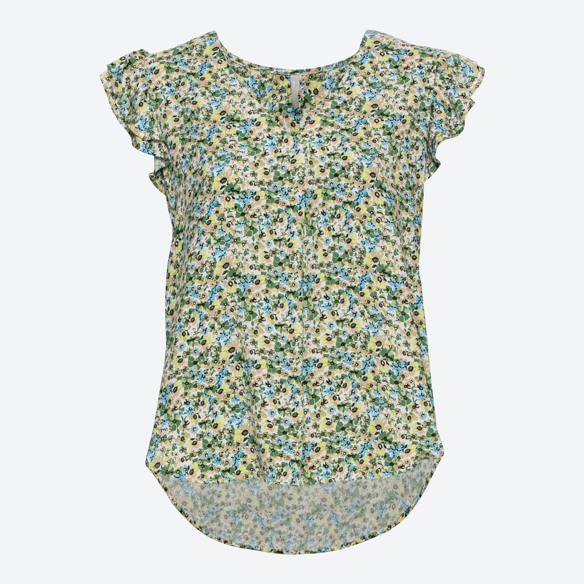 Damen-Bluse mit Flügelärmeln