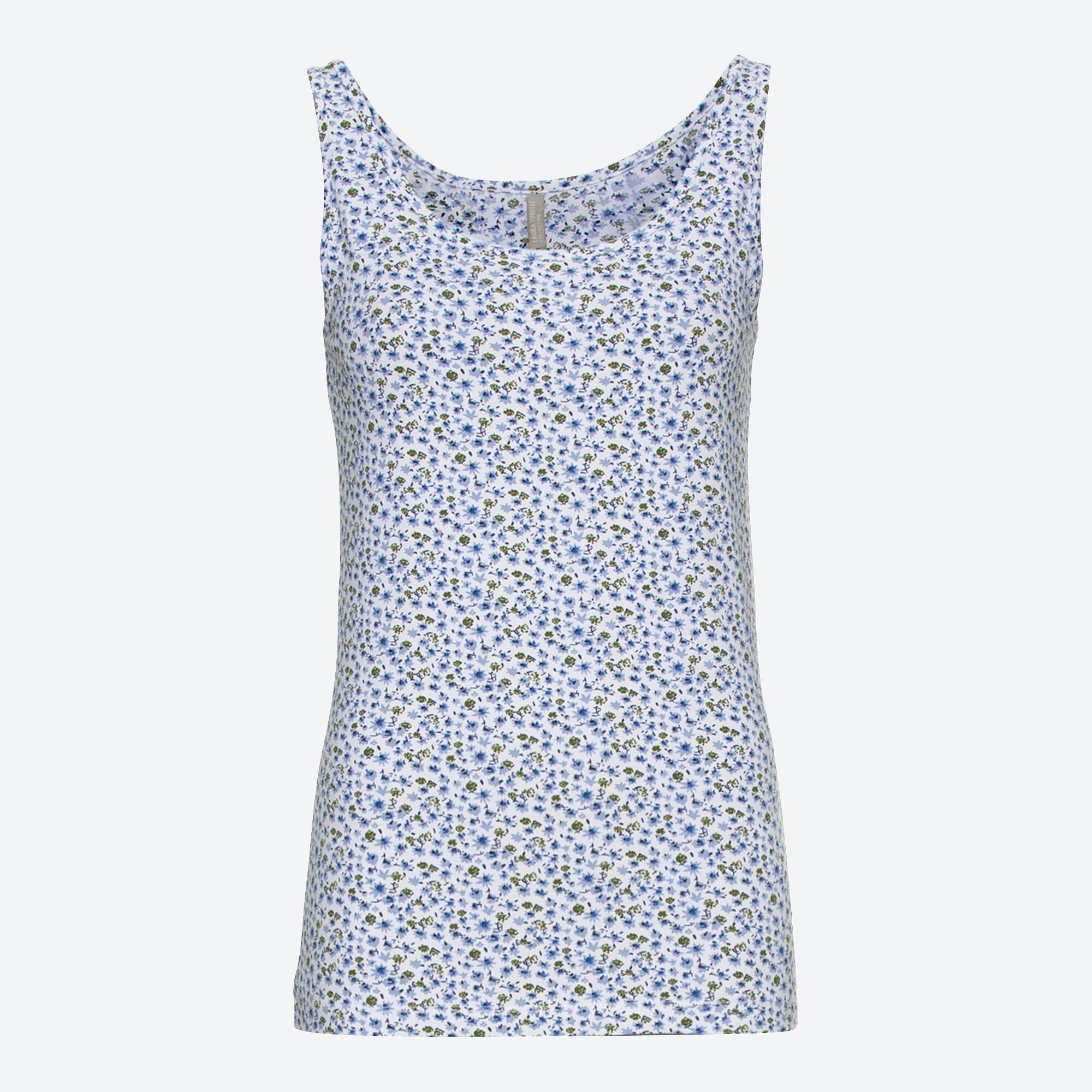 Damen-Top mit Blümchen-Muster