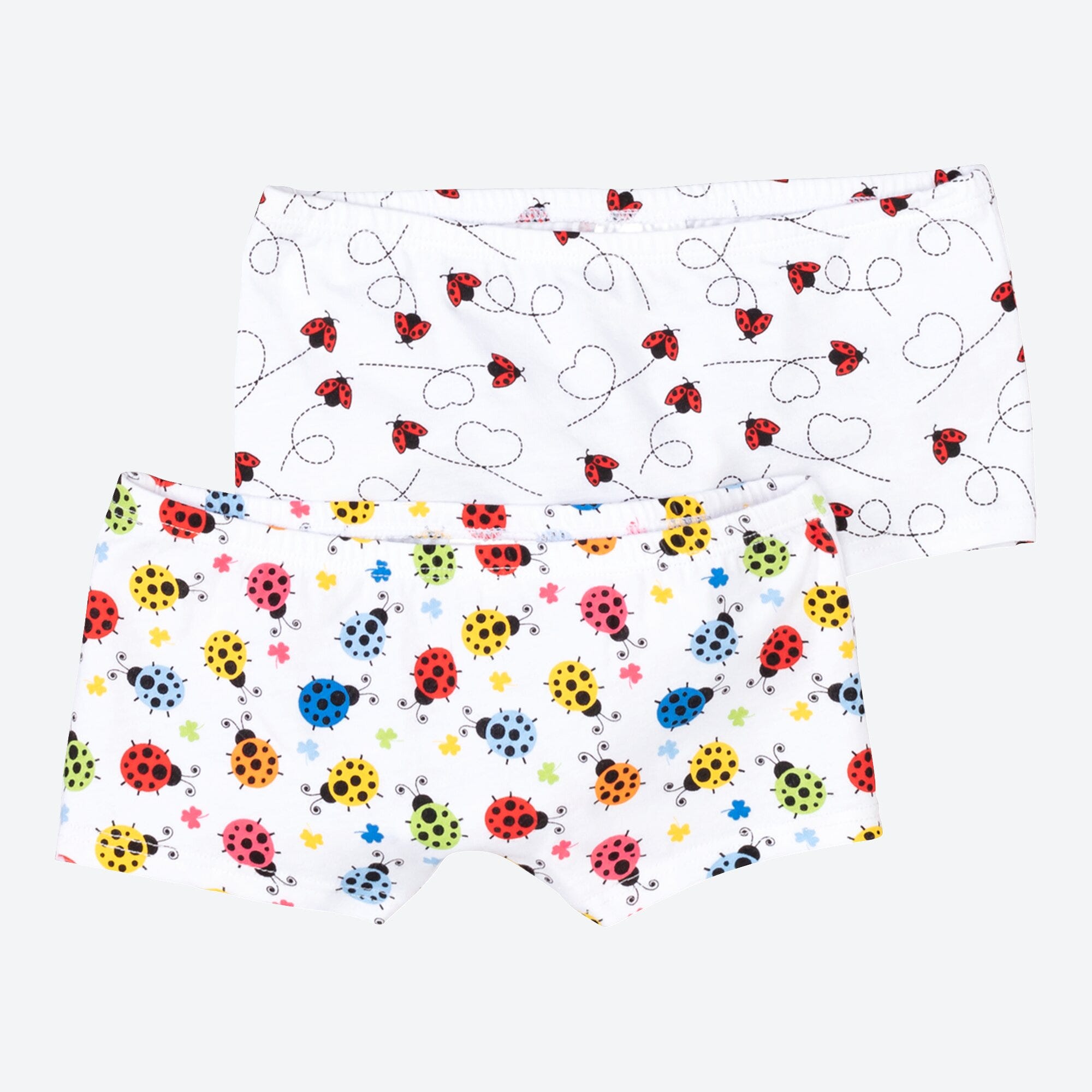 Mädchen-Panty mit Marienkäfer-Muster, 2er-Pack