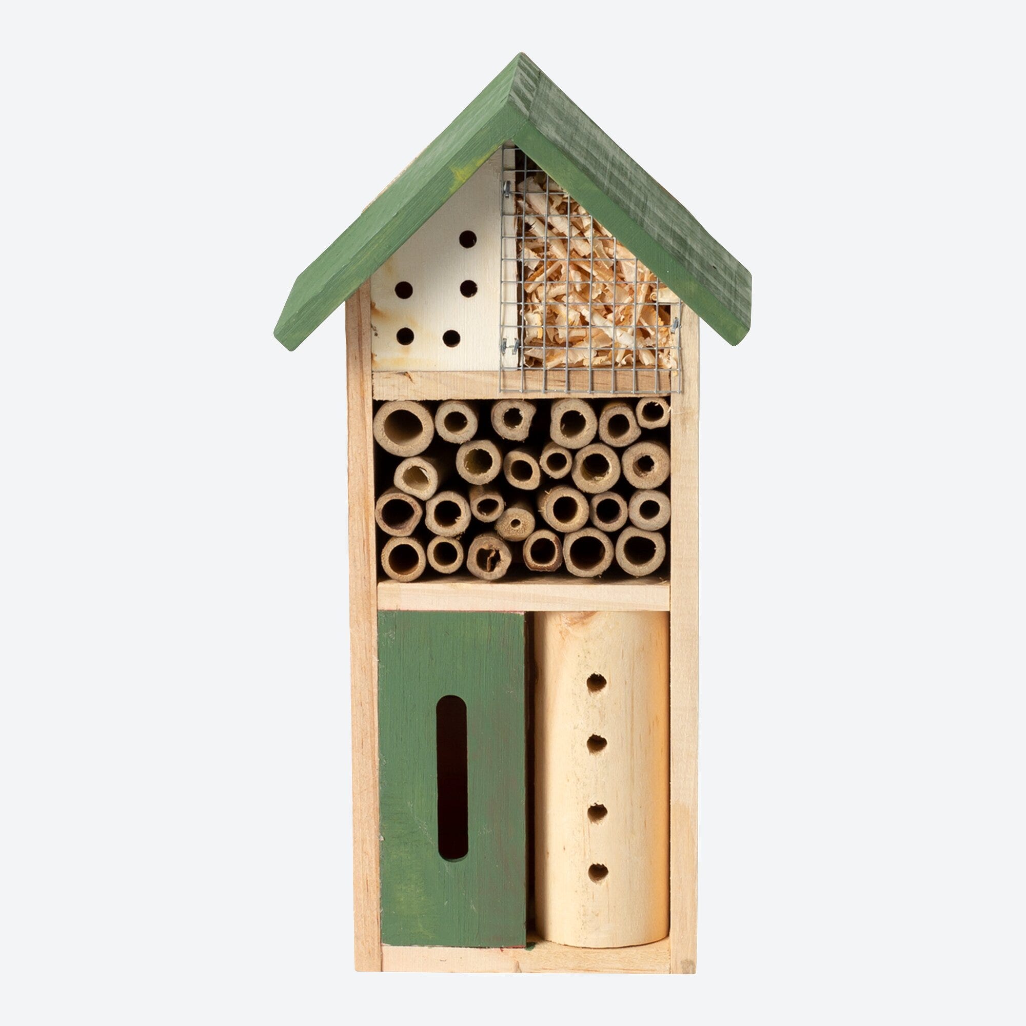 Insektenhotel aus Holz, ca. 14x6x26cm