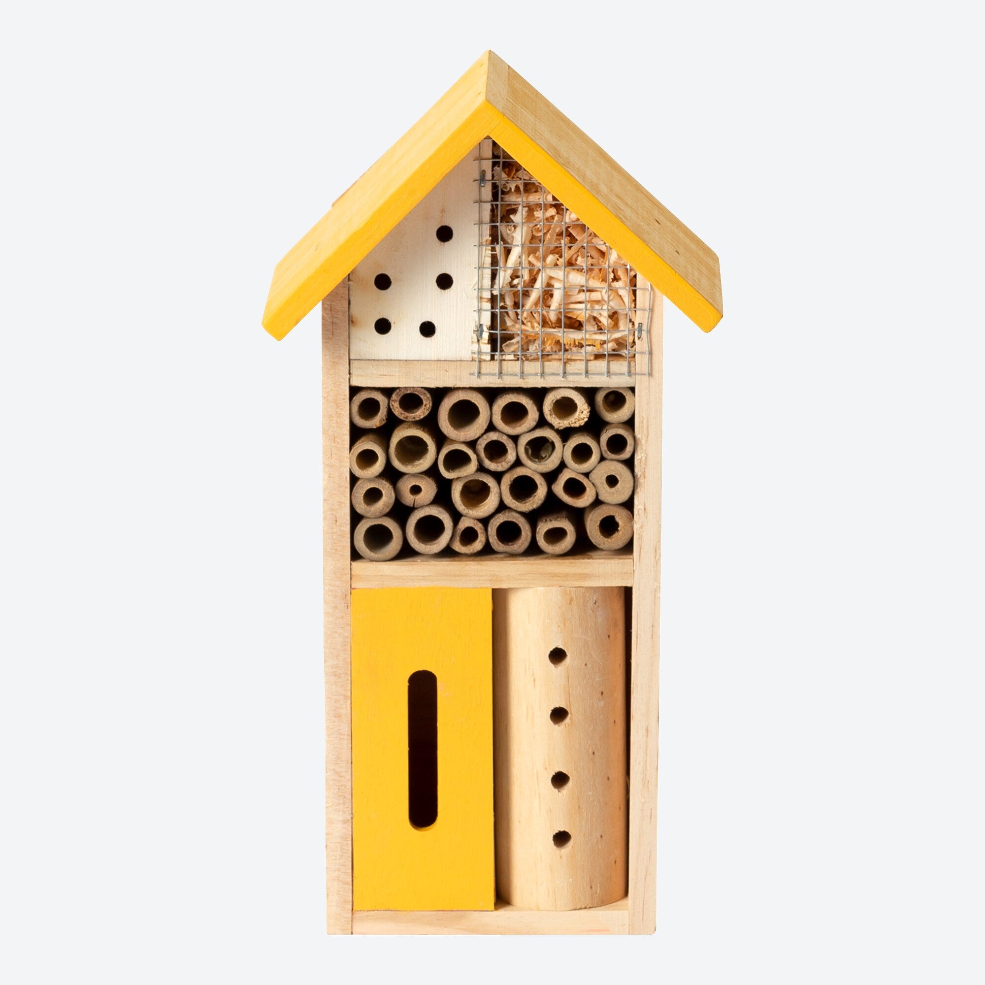 Insektenhotel aus Holz, ca. 14x6x26cm