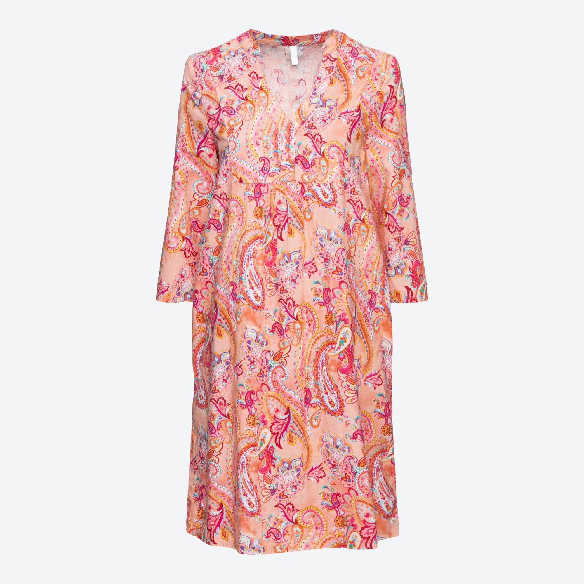 Damen-Kleid mit farbenfrohem Muster