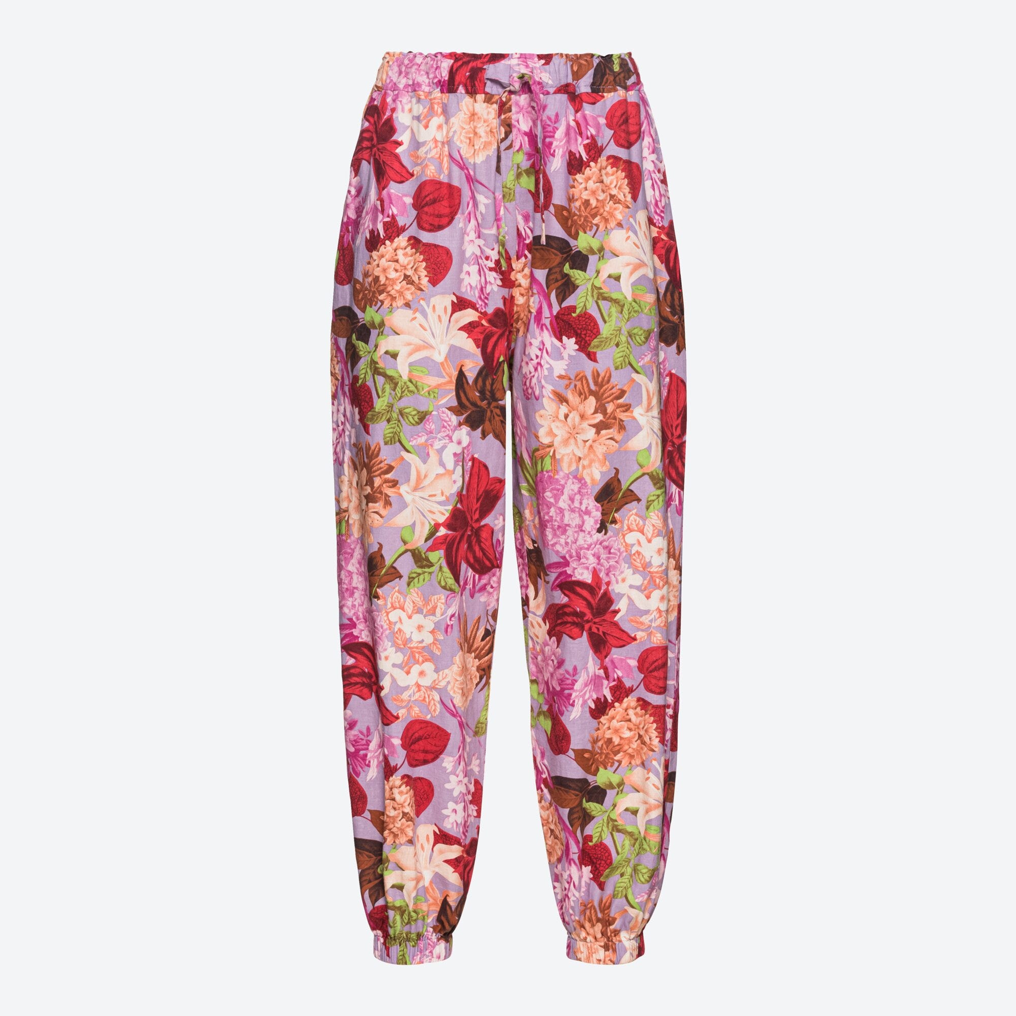 Damen-Hose mit farbenfrohem Muster