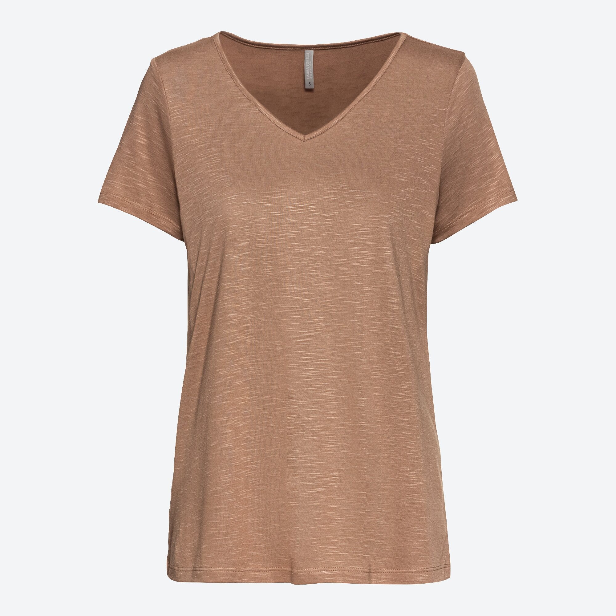 Damen-T-Shirt mit V-Ausschnitt