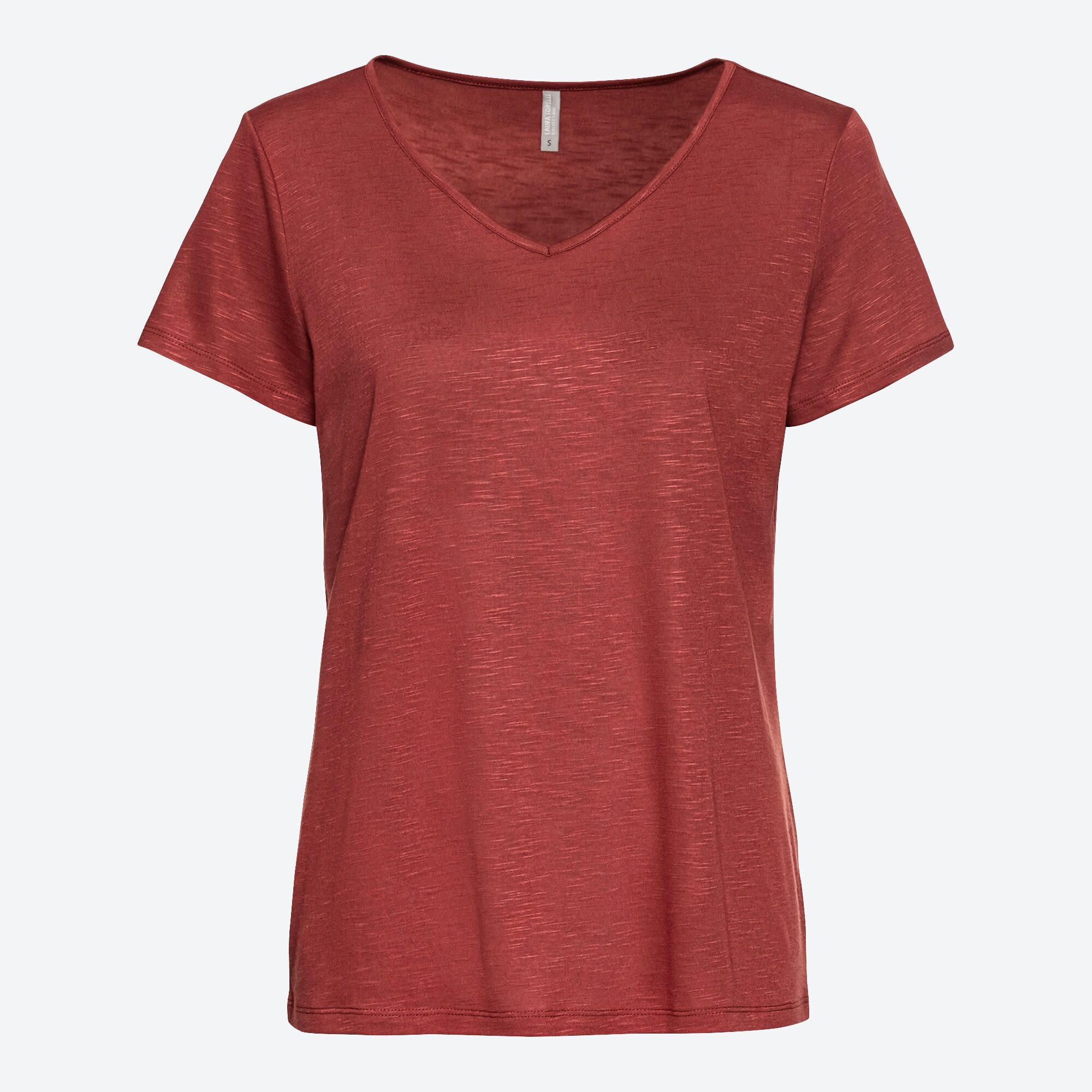 Damen-T-Shirt mit V-Ausschnitt