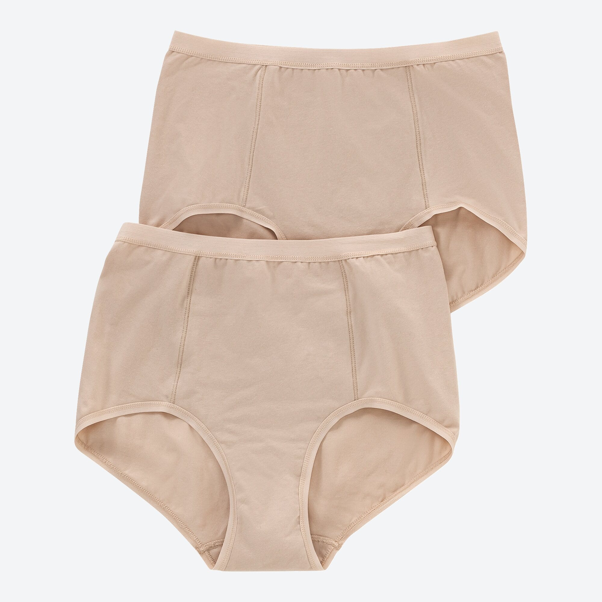 Damen-Taillenslip mit Fronteinsatz, 2er-Pack