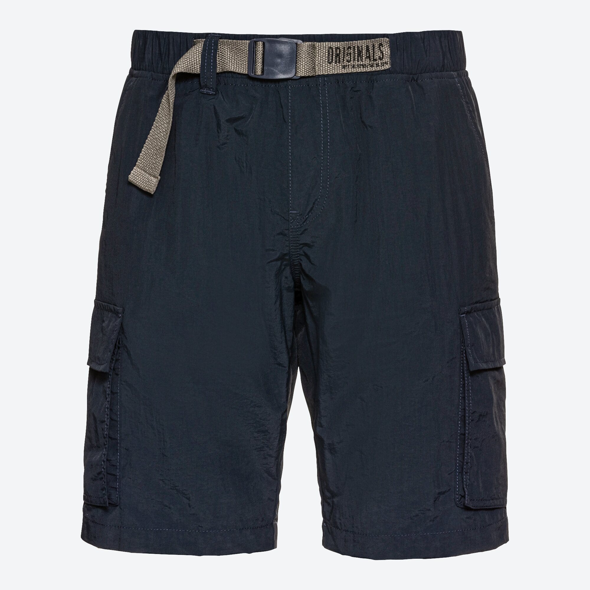 Herren-Bermudas mit Cargo-Taschen, mit Gürtel