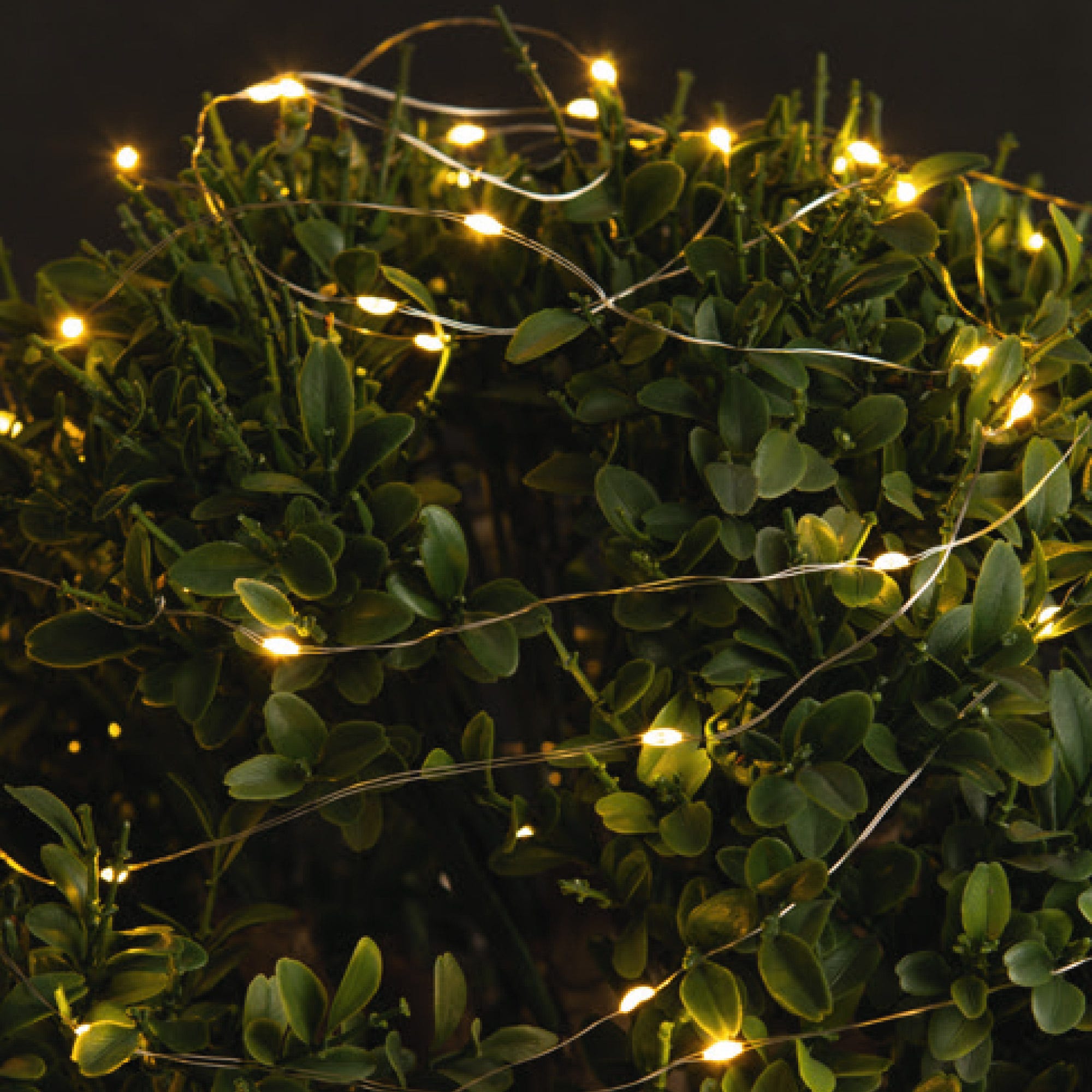 Solar-Lichterkette mit 100 Mikro-LEDs, ca. 12m
