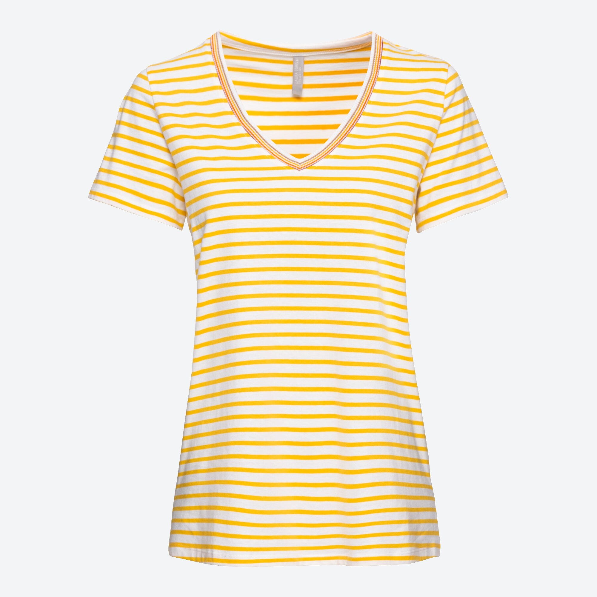 Damen-T-Shirt mit Streifenmuster