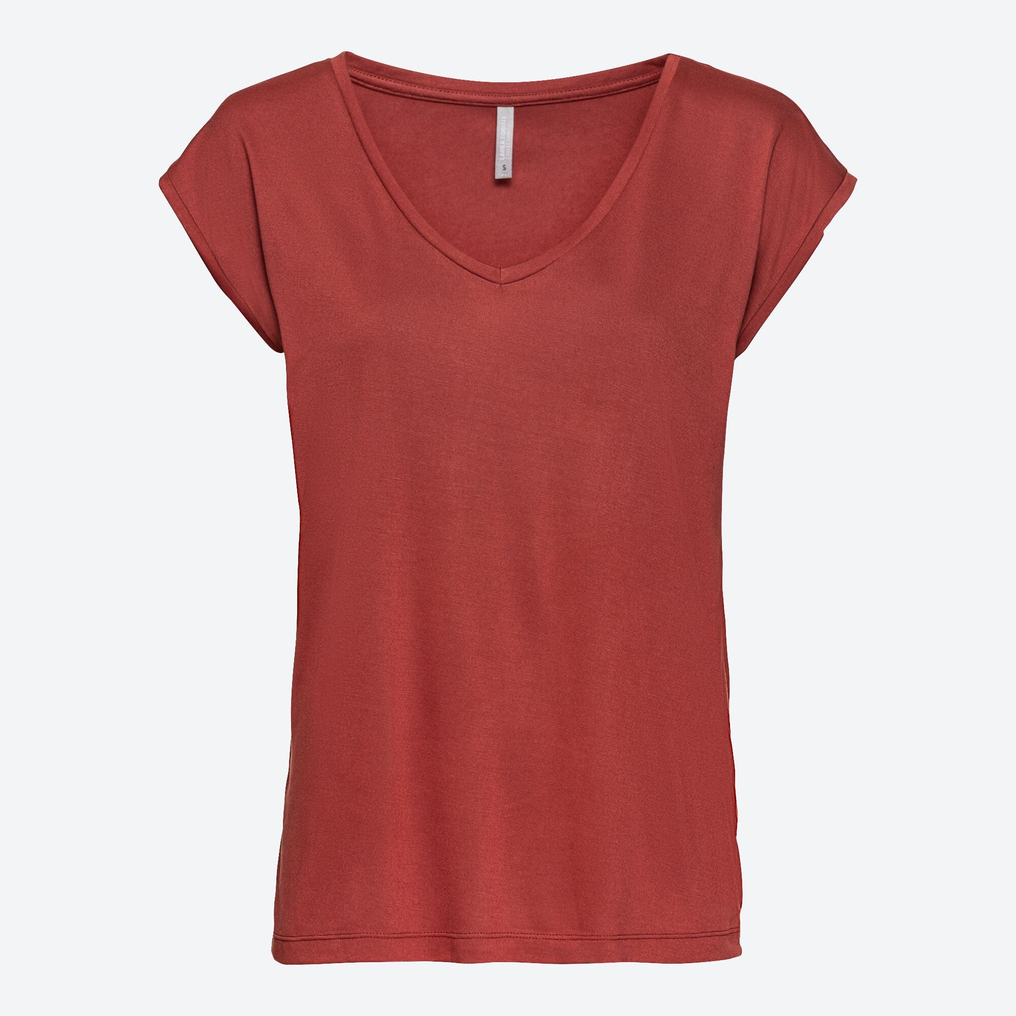 Damen-T-Shirt mit überschnittener Schulter