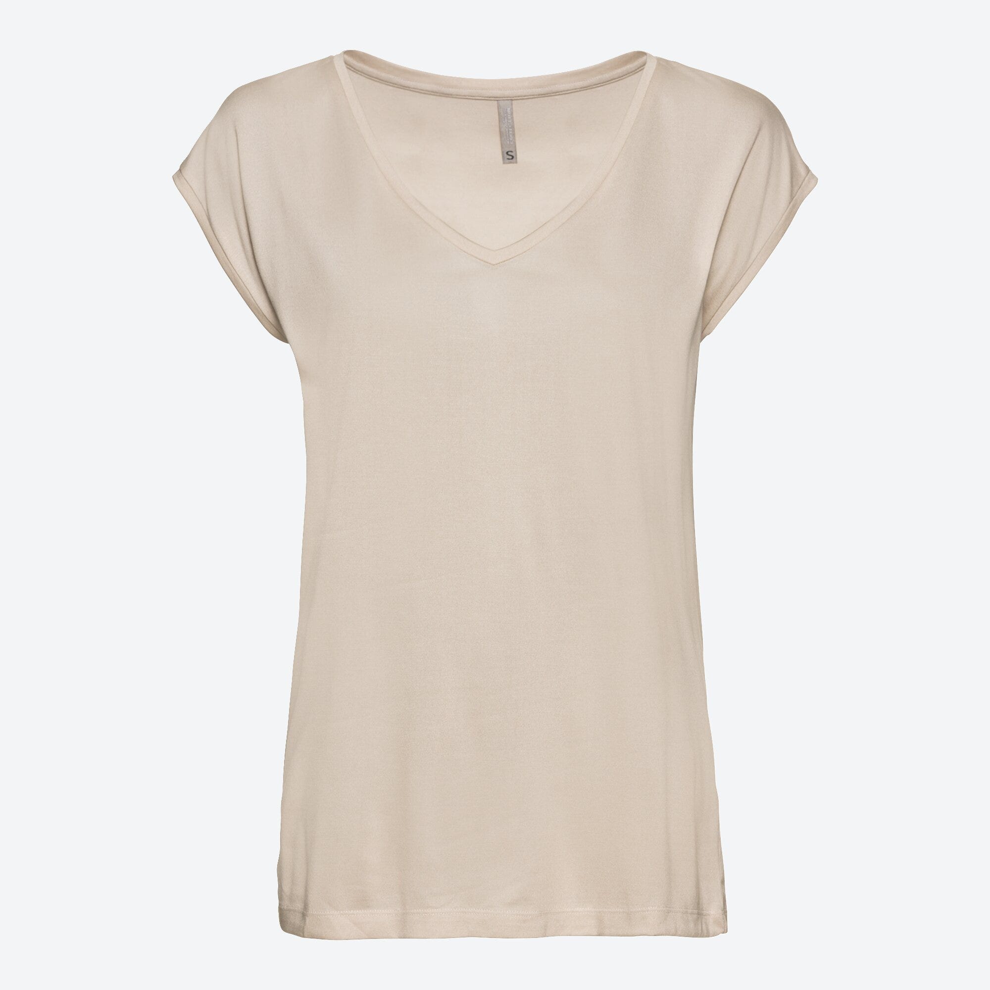 Damen-T-Shirt mit überschnittener Schulter