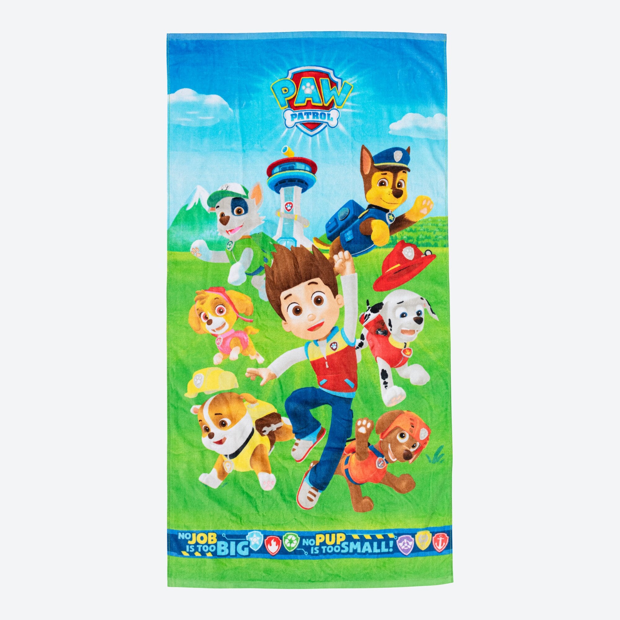Paw Patrol Strandtuch aus Baumwolle, ca. 70x140cm
