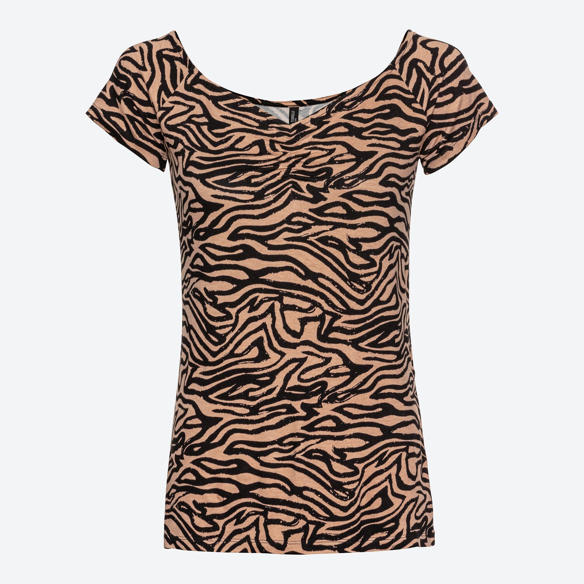 Damen-T-Shirt mit schickem Muster