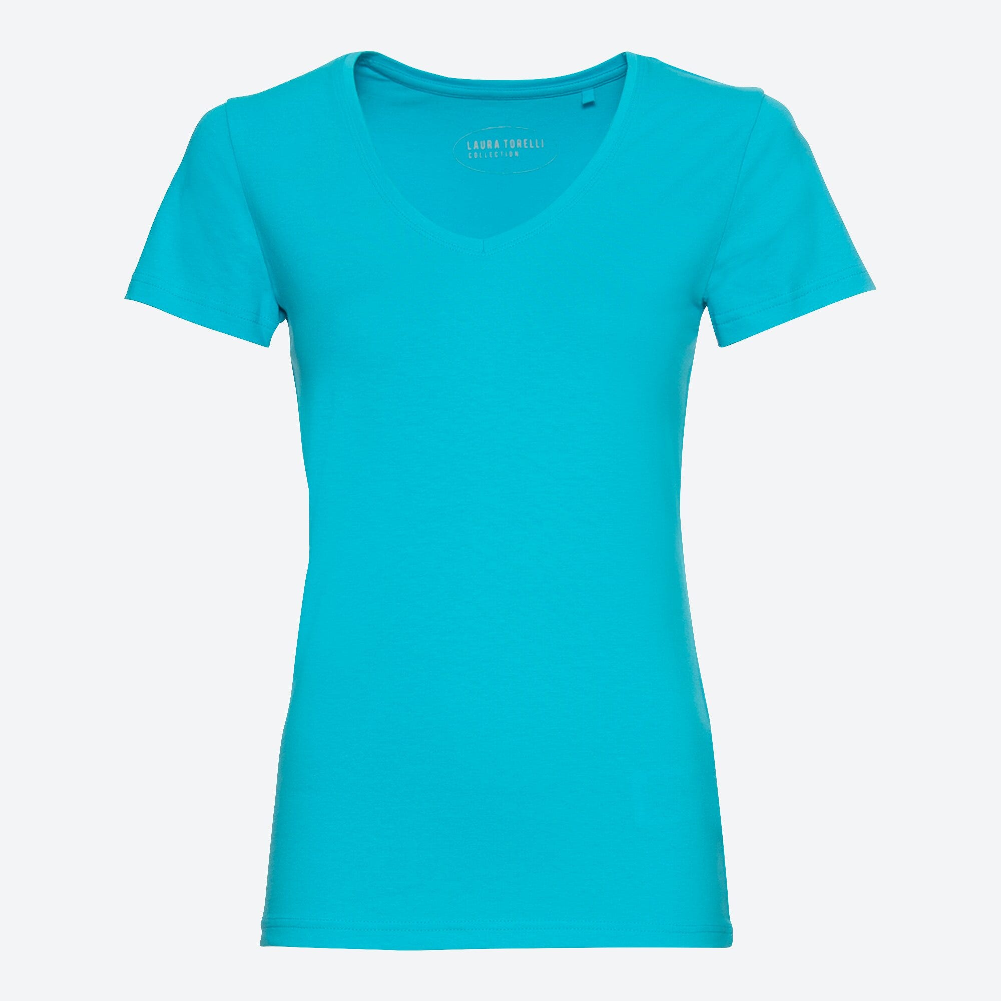Damen-T-Shirt mit V-Ausschnitt