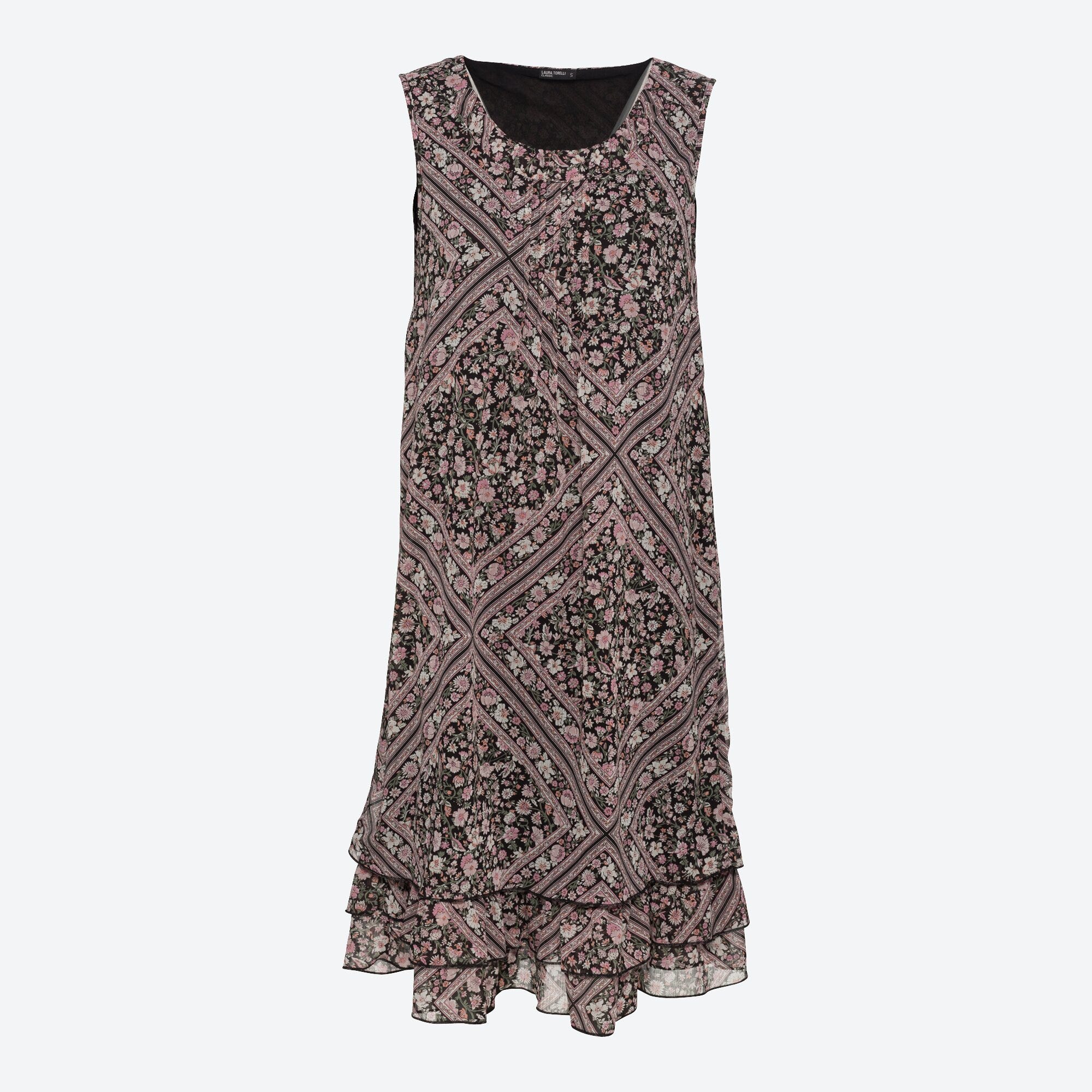 Damen-Kleid in Crinkle-Qualität