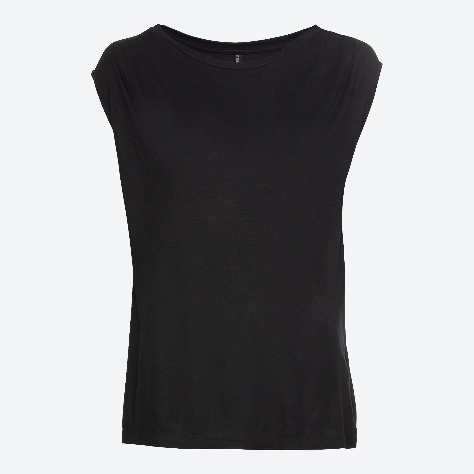 Damen-T-Shirt mit Schulter-Raffung