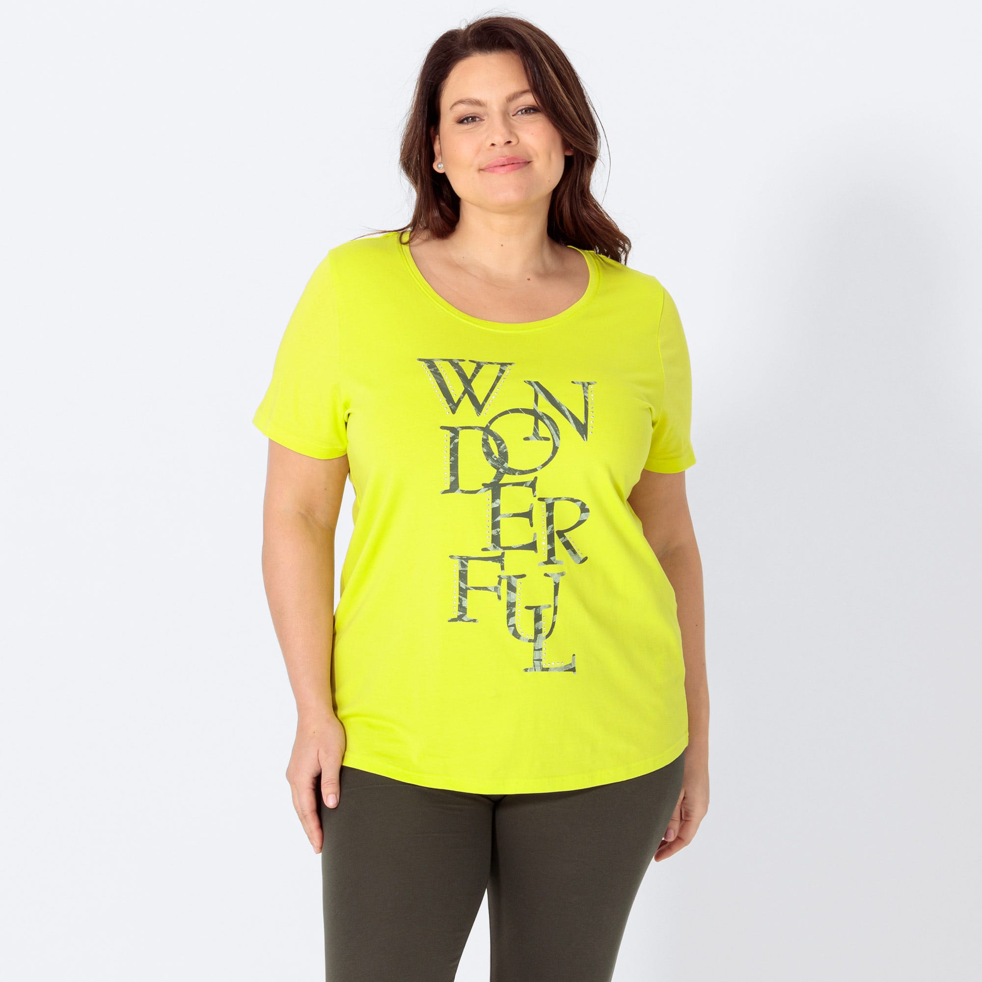 Damen-T-Shirt mit Frontaufdruck