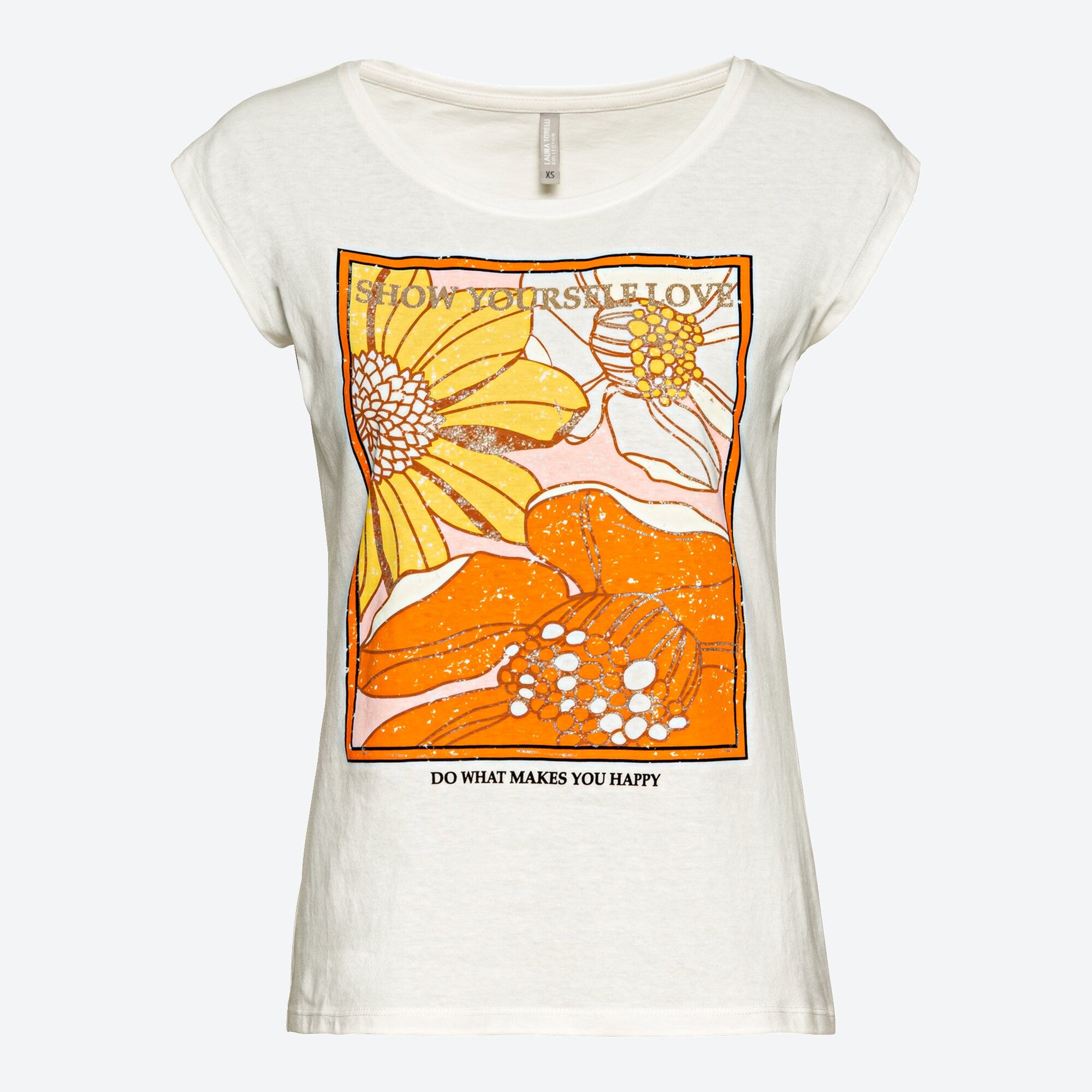 Damen-T-Shirt mit Frontaufdruck