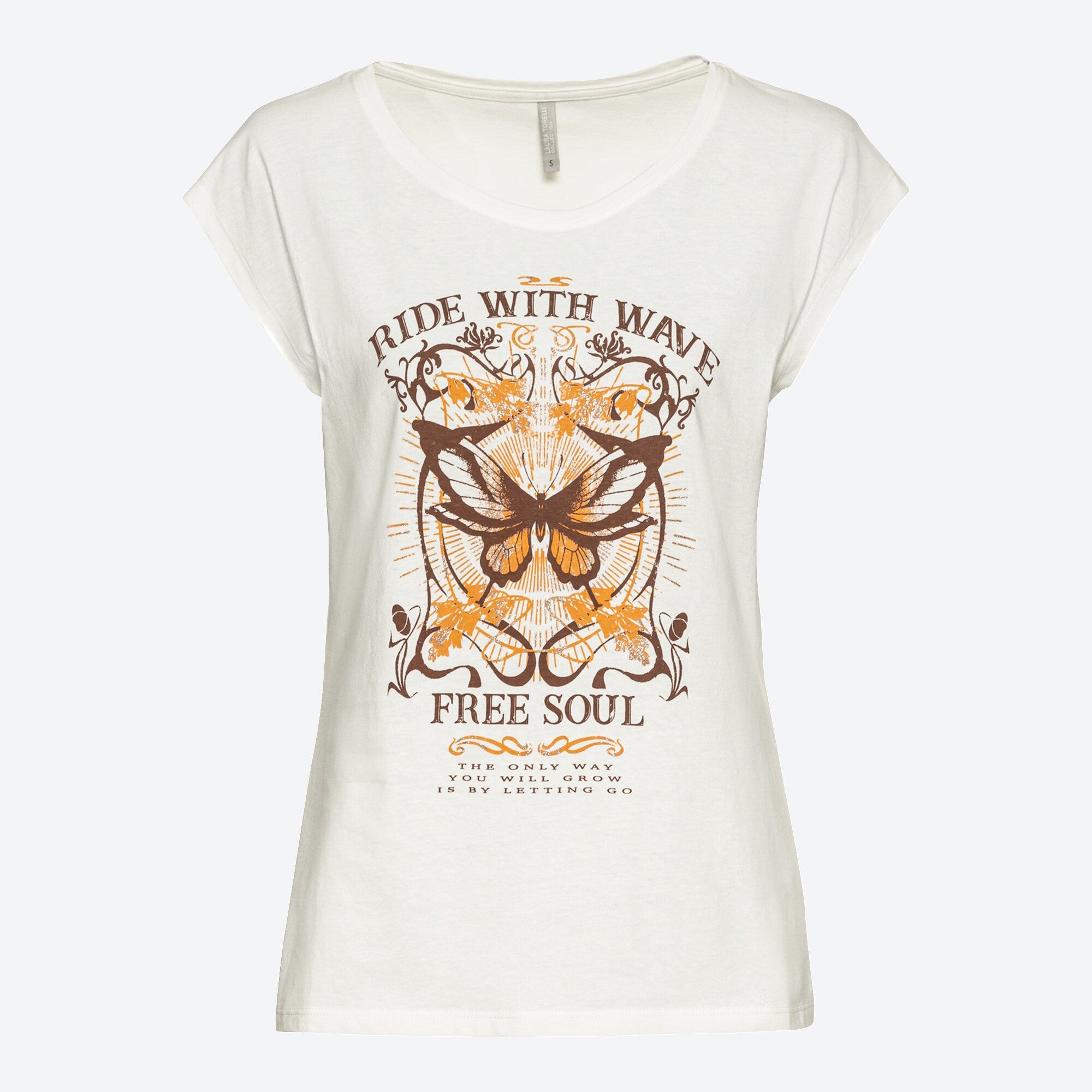Damen-T-Shirt mit Frontaufdruck