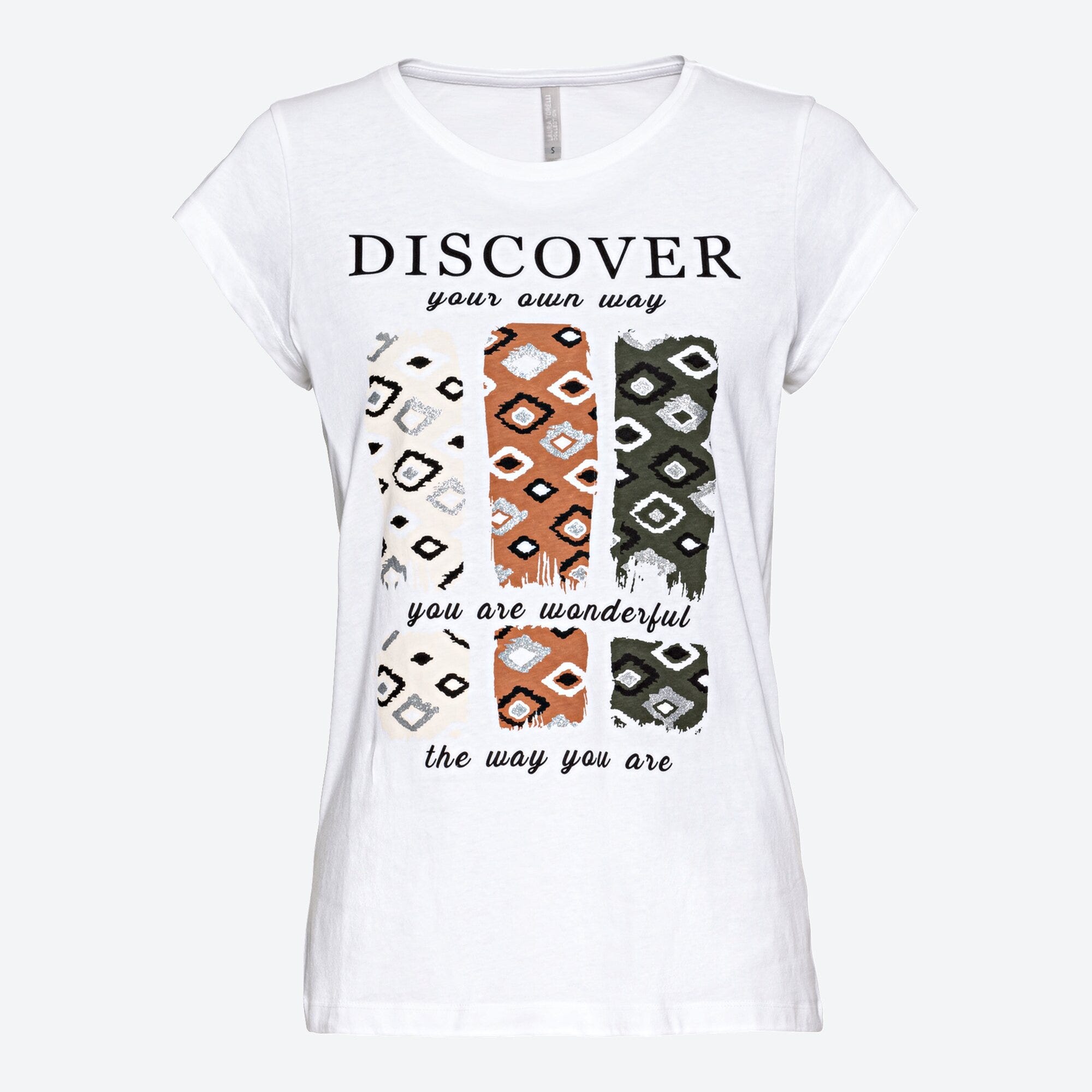 Damen-T-Shirt mit Frontaufdruck