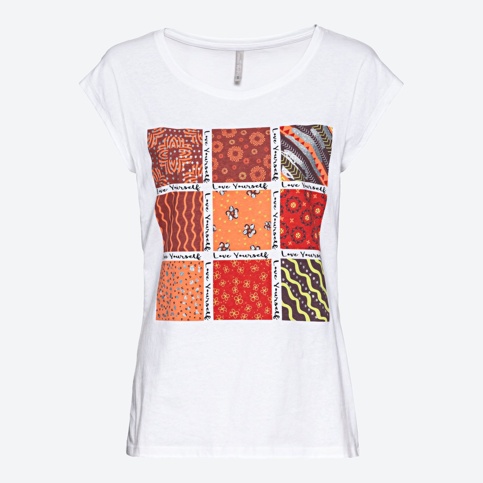 Damen-T-Shirt mit Frontaufdruck