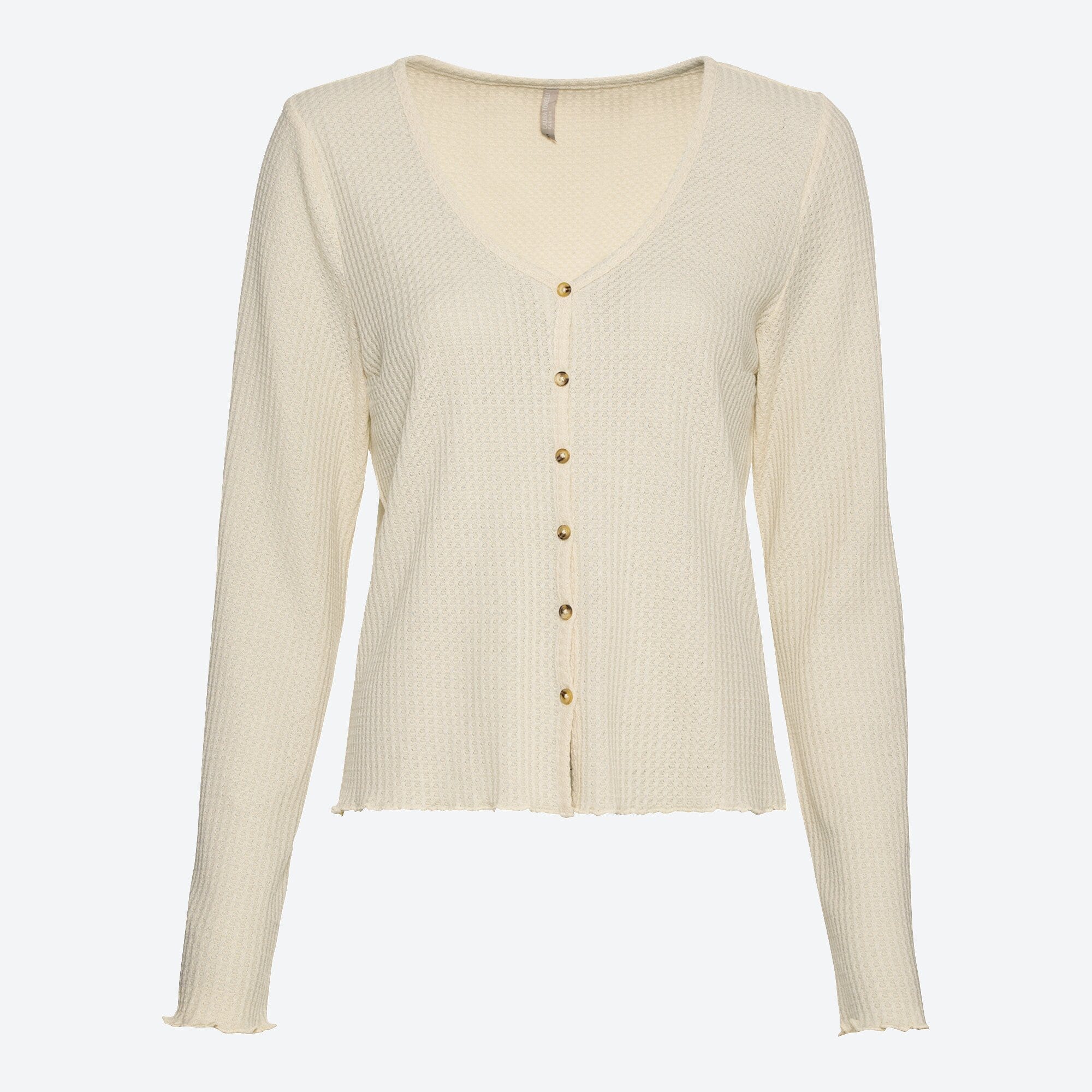 Damen-Strickjacke mit Struktur-Muster