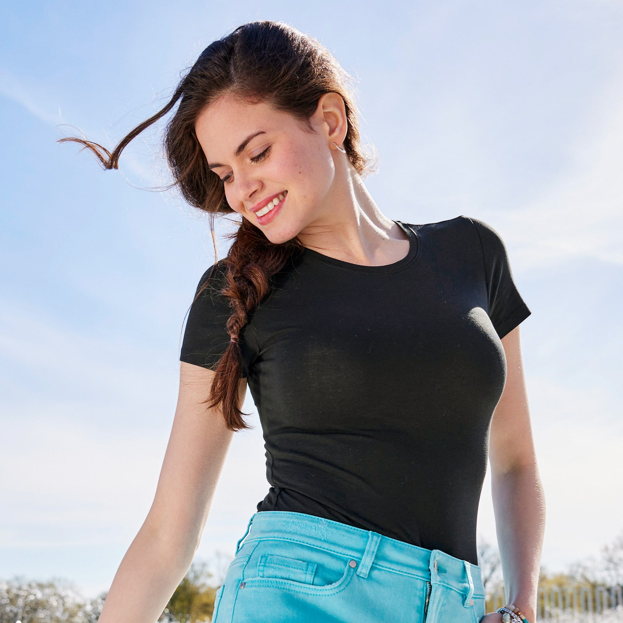 Damen-Body mit hohem Baumwoll-Anteil