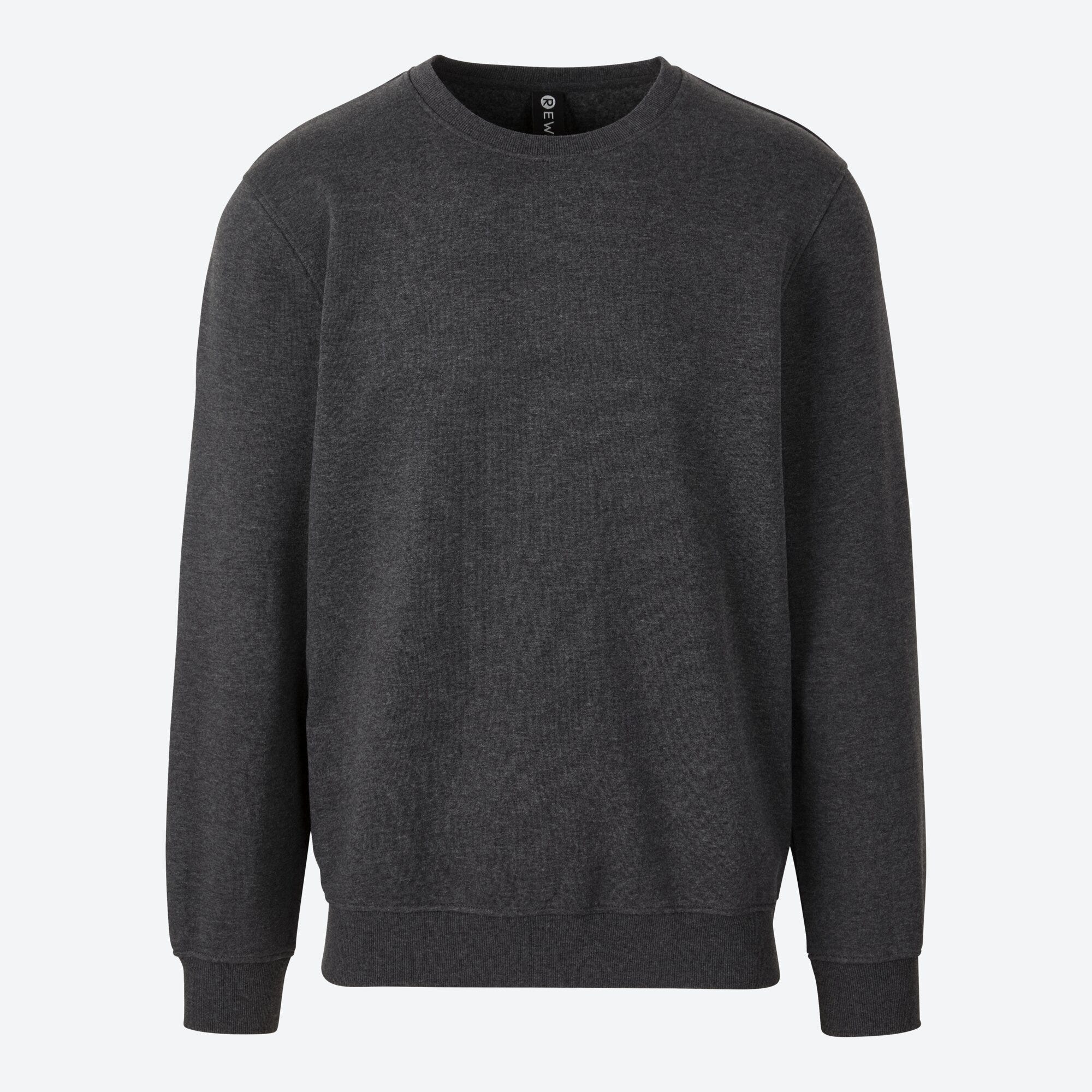 Herren-Sweatshirt in Melange-Optik