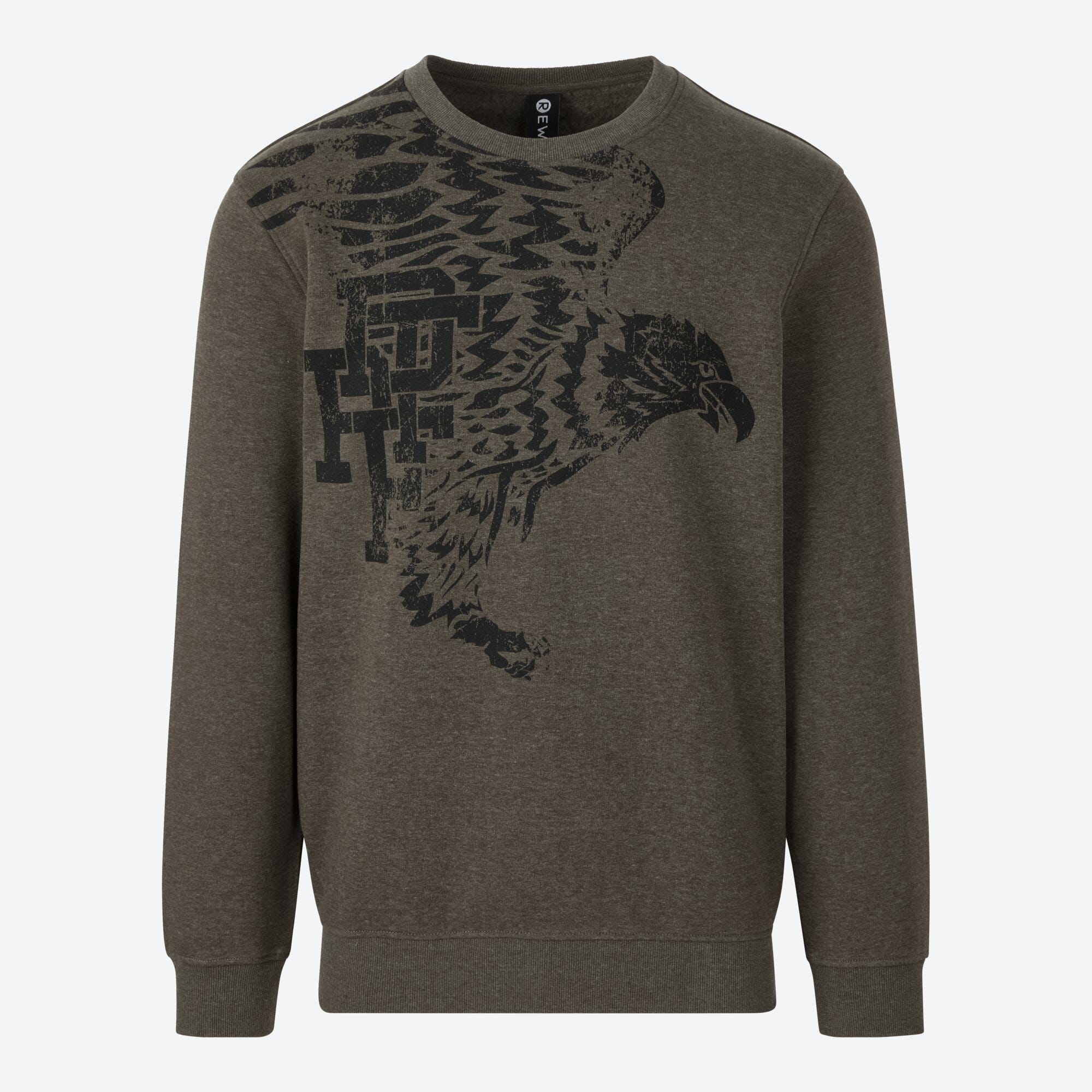 Herren-Sweatshirt mit großem Frontaufdruck