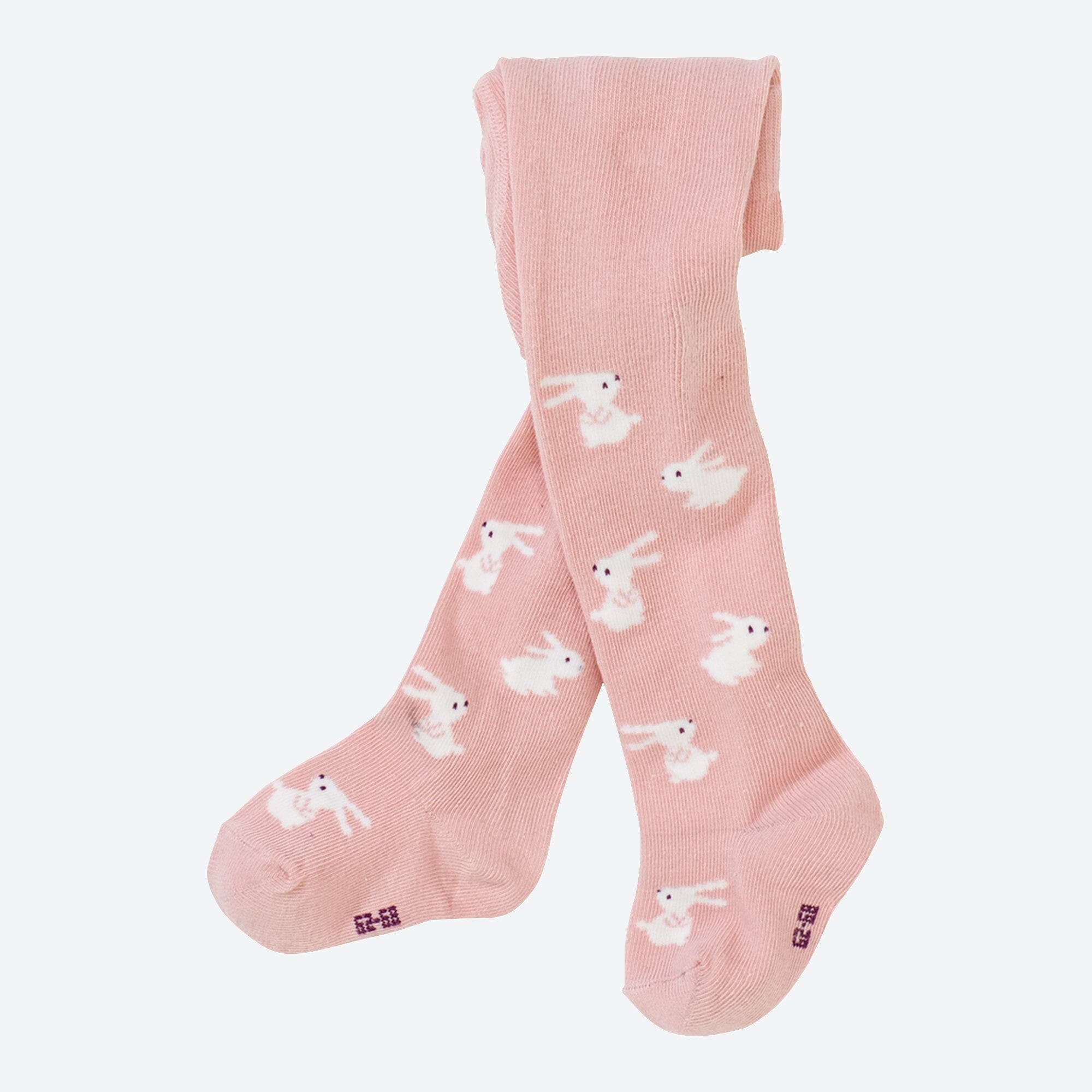 Baby-Mädchen-Strumpfhose mit Hasen-Muster