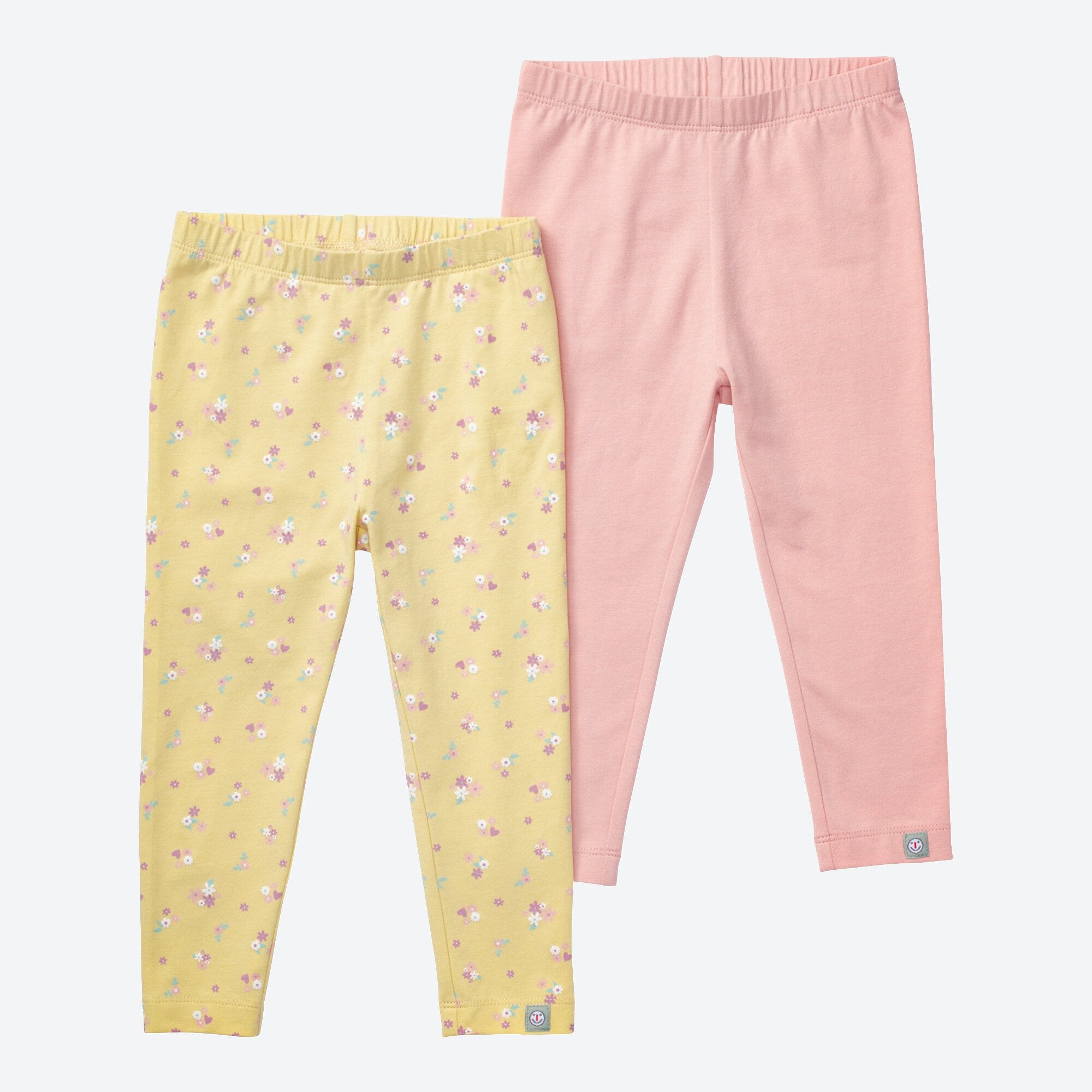 Baby-Mädchen-Leggings, 2er-Pack