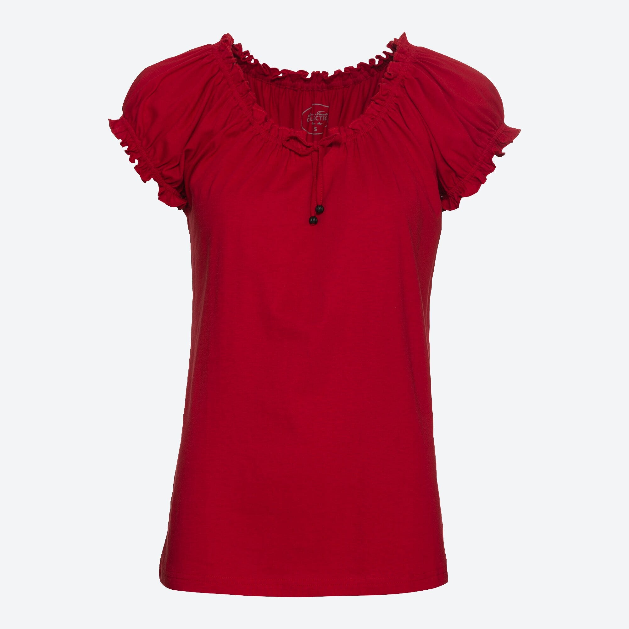 Damen-T-Shirt mit Carmen-Ausschnitt