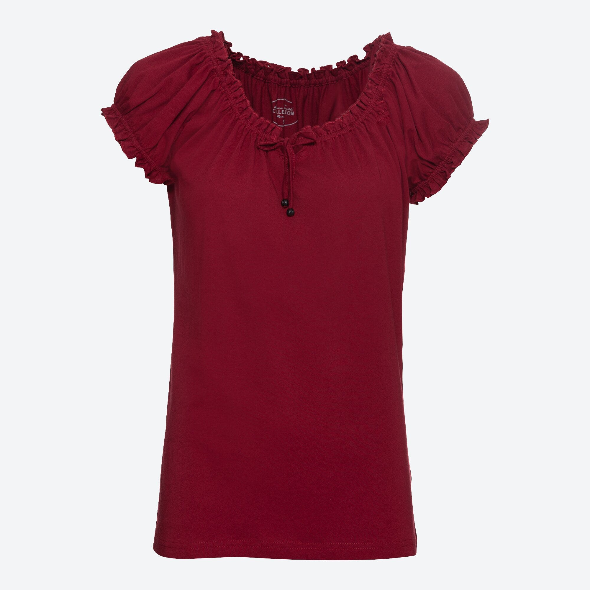 Damen-T-Shirt mit Carmen-Ausschnitt