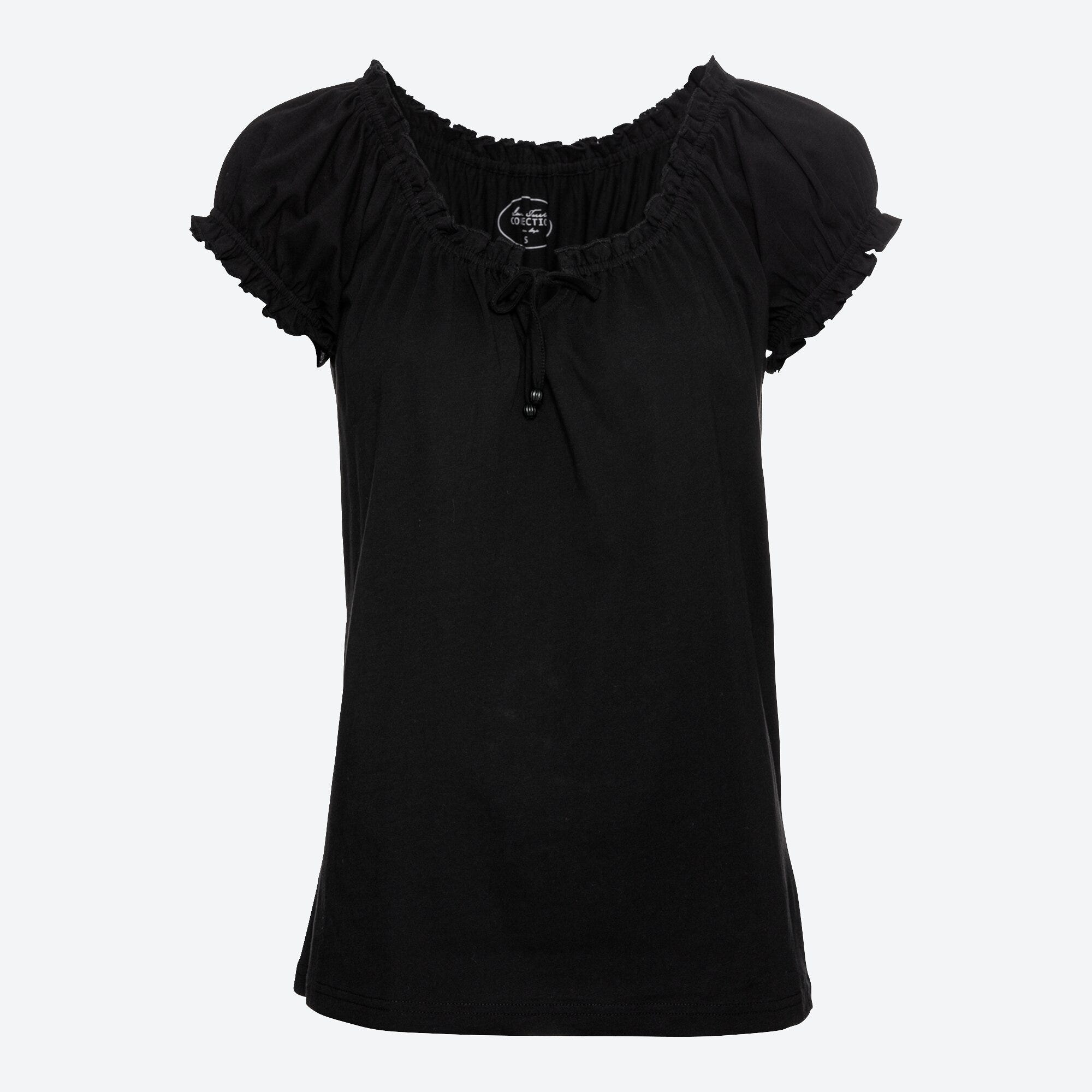 Damen-T-Shirt mit Carmen-Ausschnitt