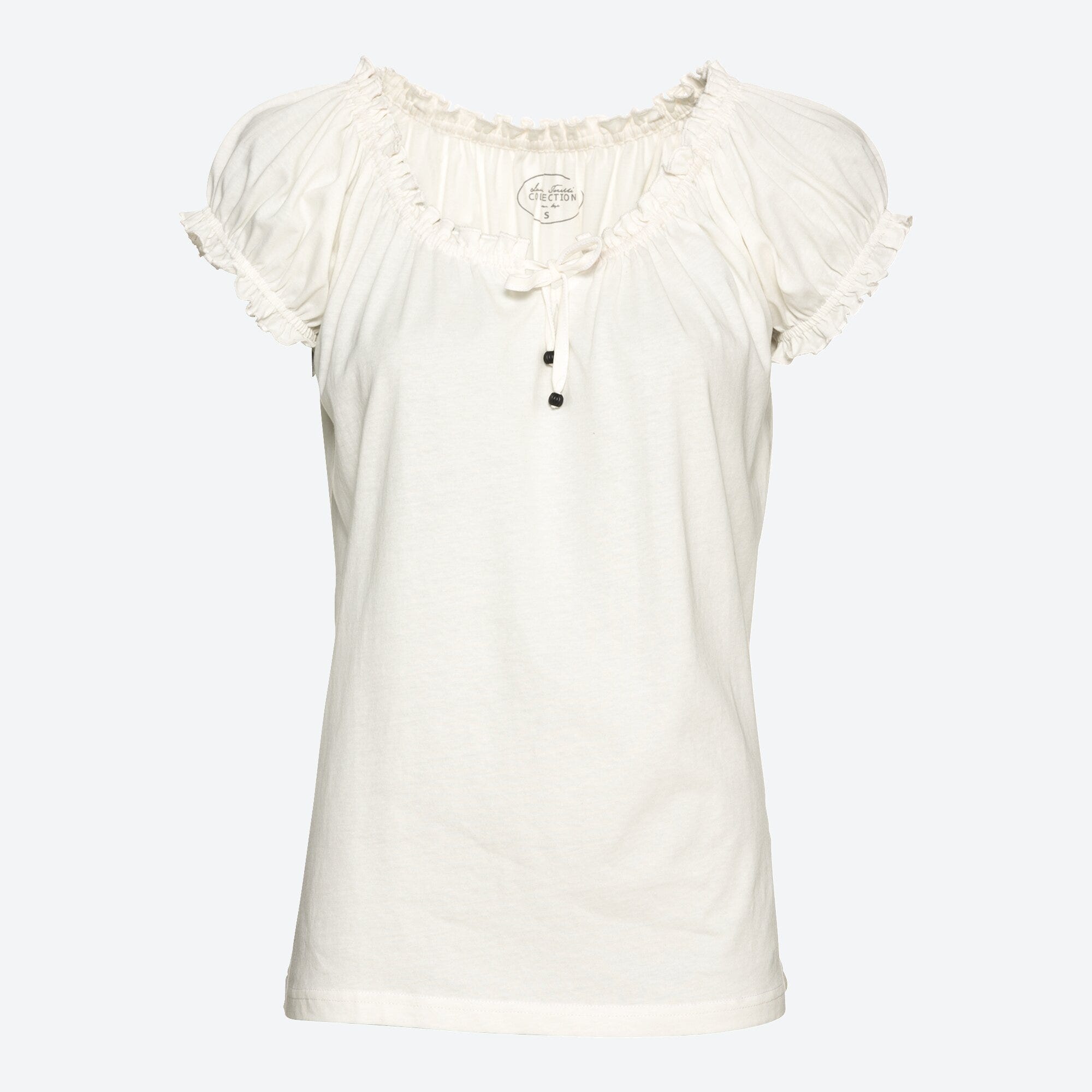 Damen-T-Shirt mit Carmen-Ausschnitt