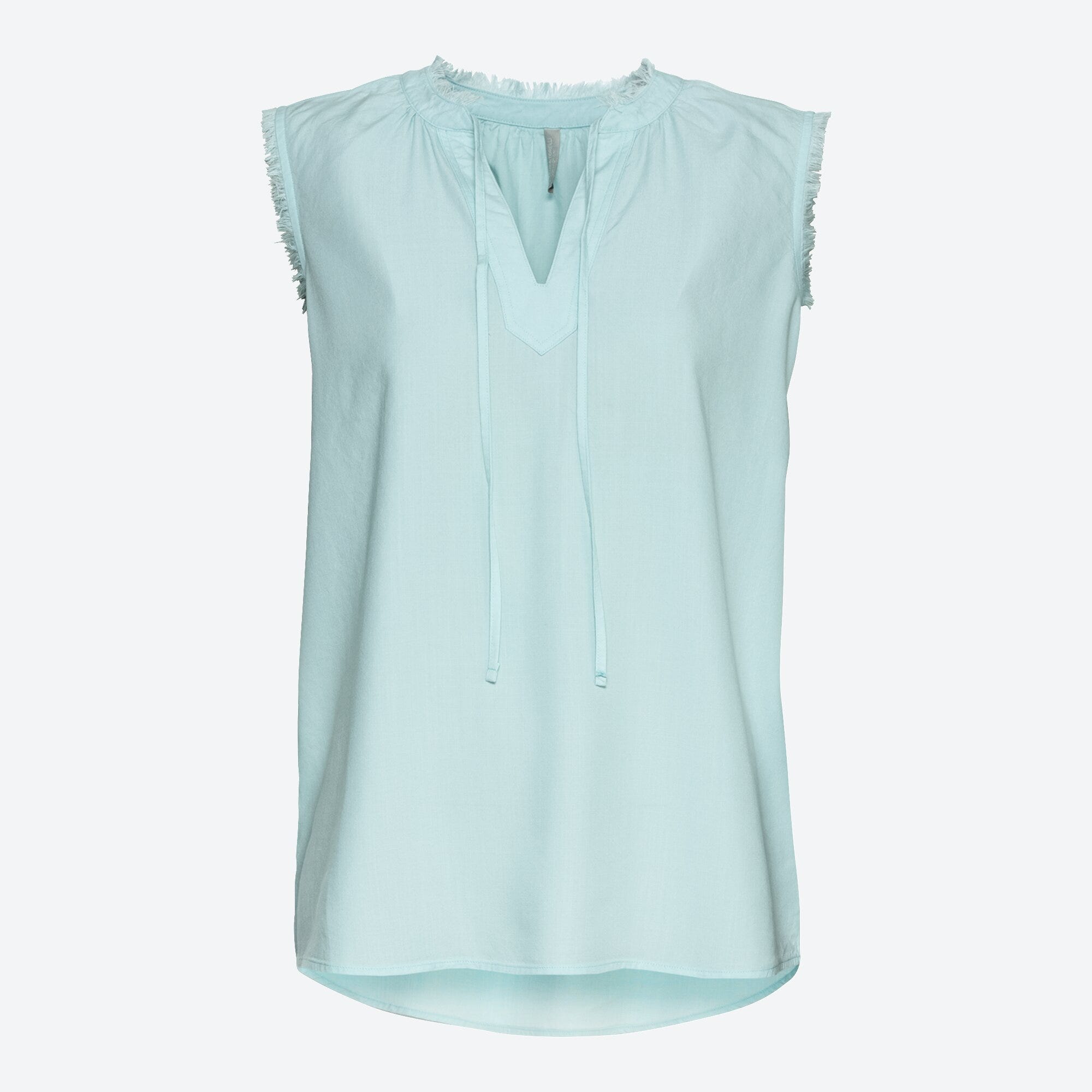 Damen-Bluse mit Bindebändern
