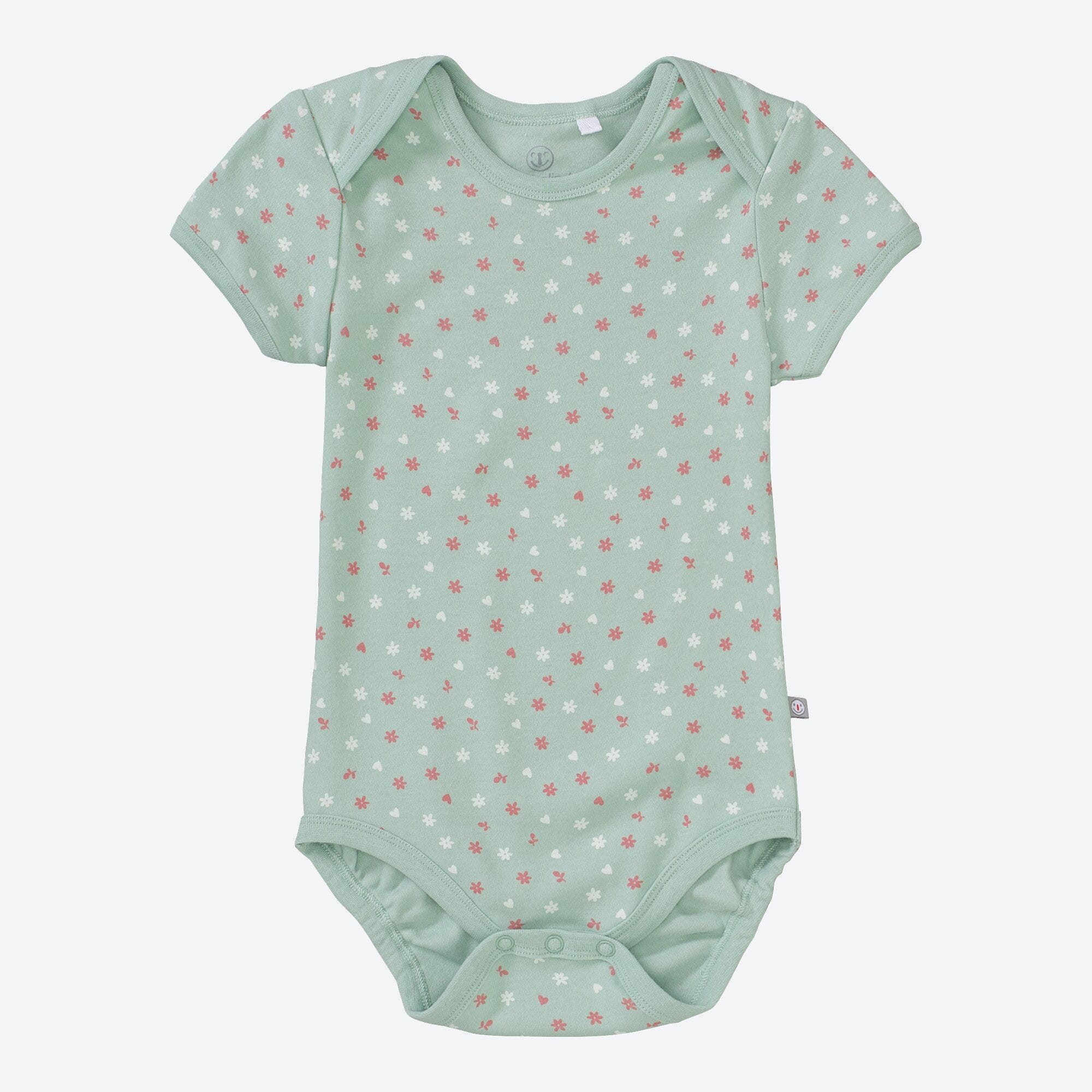 Baby-Mädchen-Body mit Blumendesign