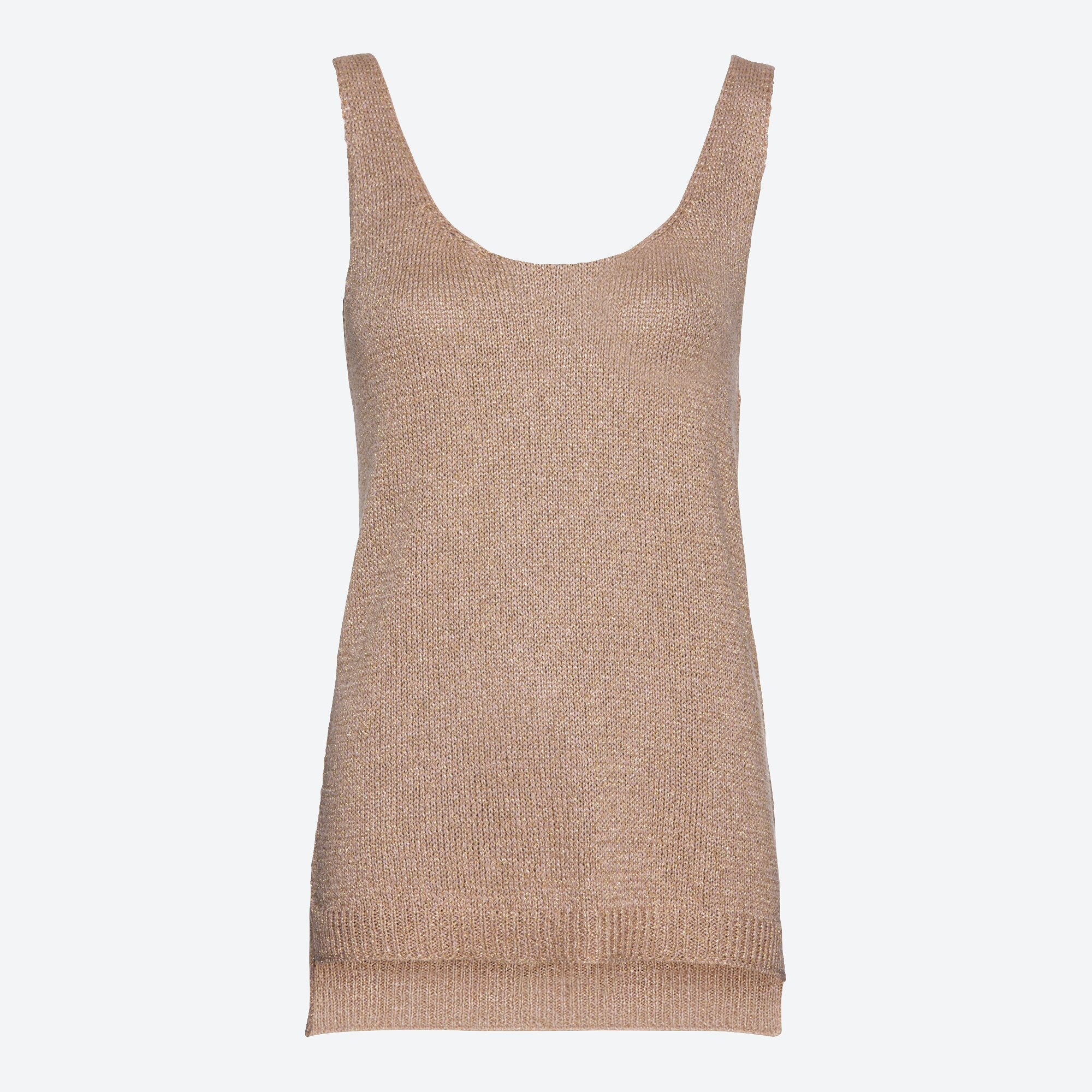 Damen-Strick-Top mit Glitzer-Fäden