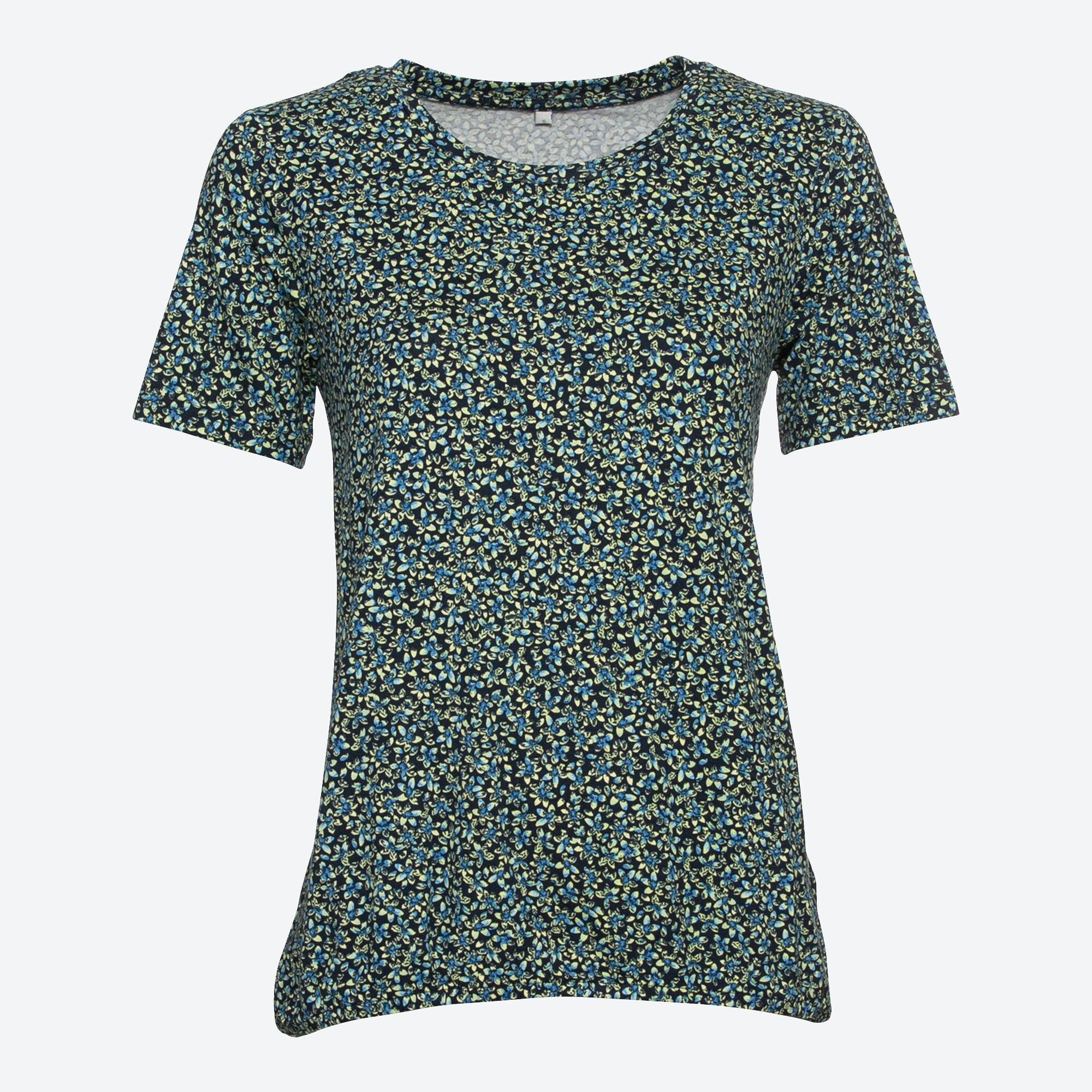 Damen-T-Shirt mit elastischem Saum