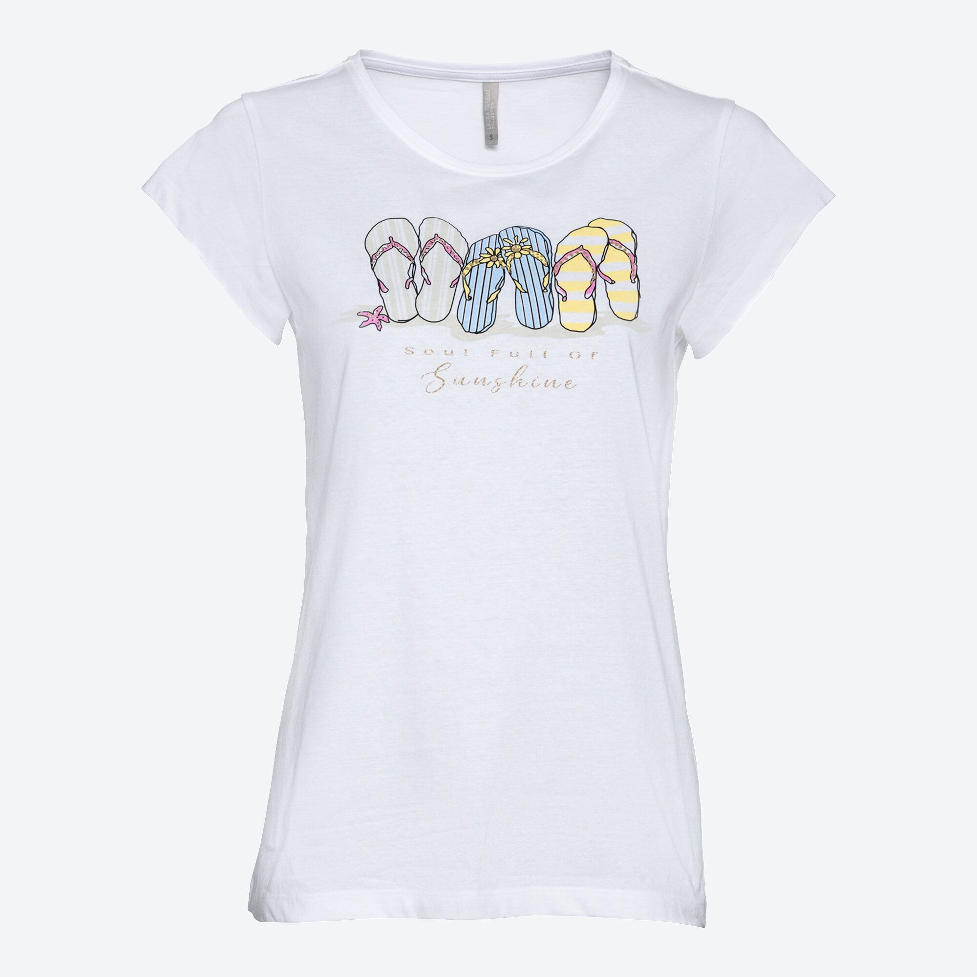 Damen-T-Shirt mit Frontaufdruck